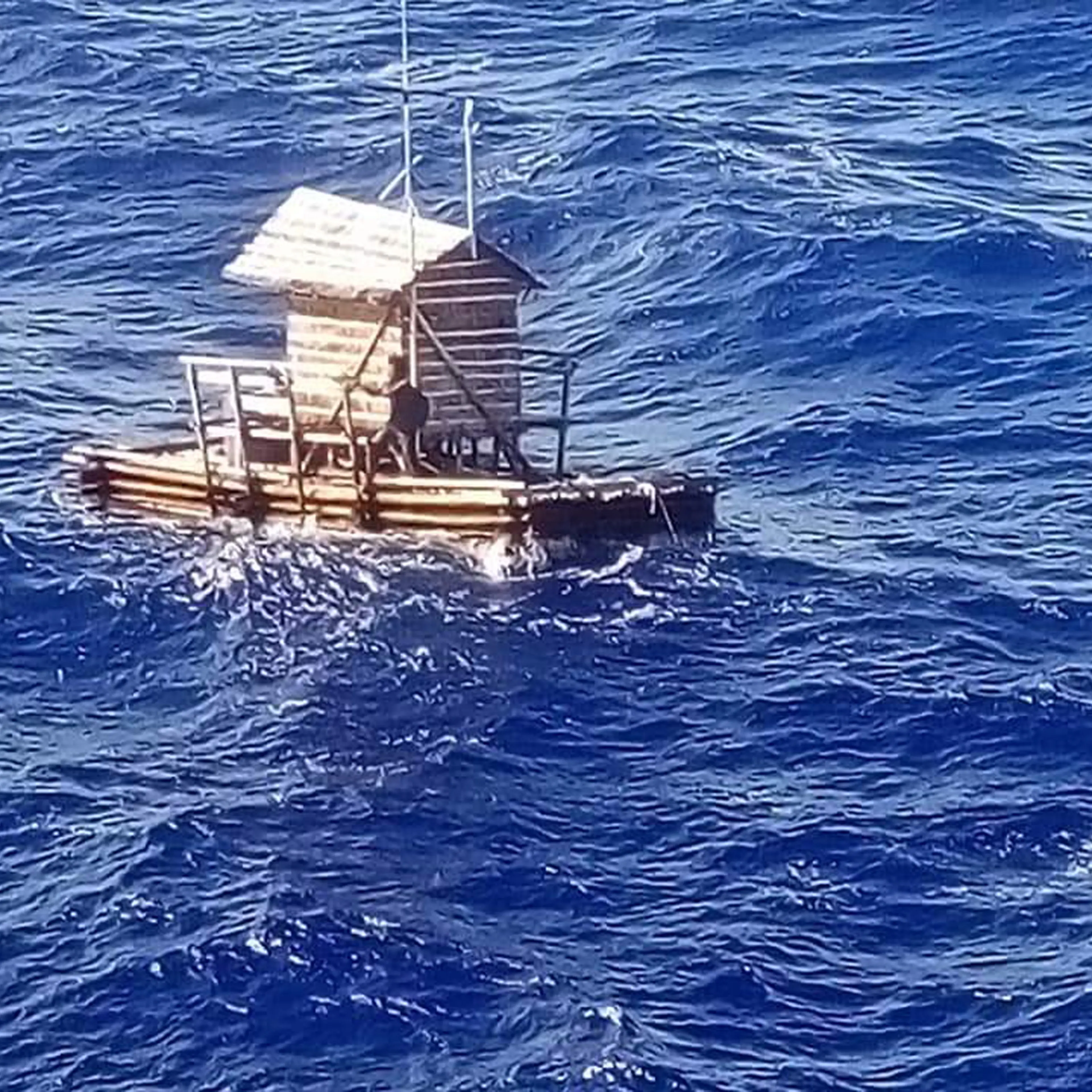 Indonesian teenager on floating fish trap survives 49 days adrift at sea