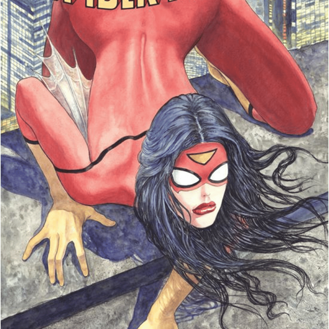 Spider-Woman #1 Variant Cover by Milo Manara