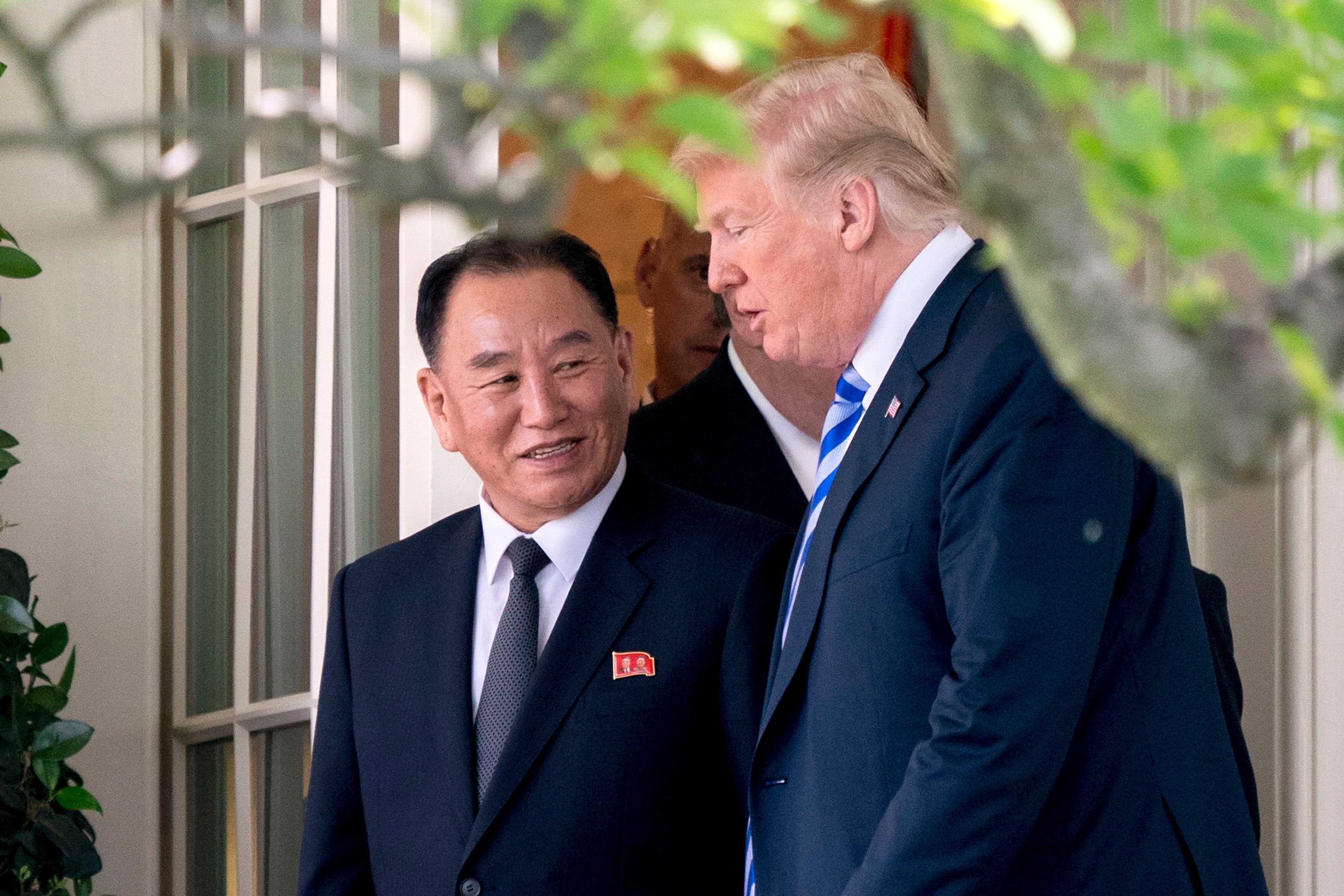 Trump US North Korea, Washington, USA - 01 Jun 2018