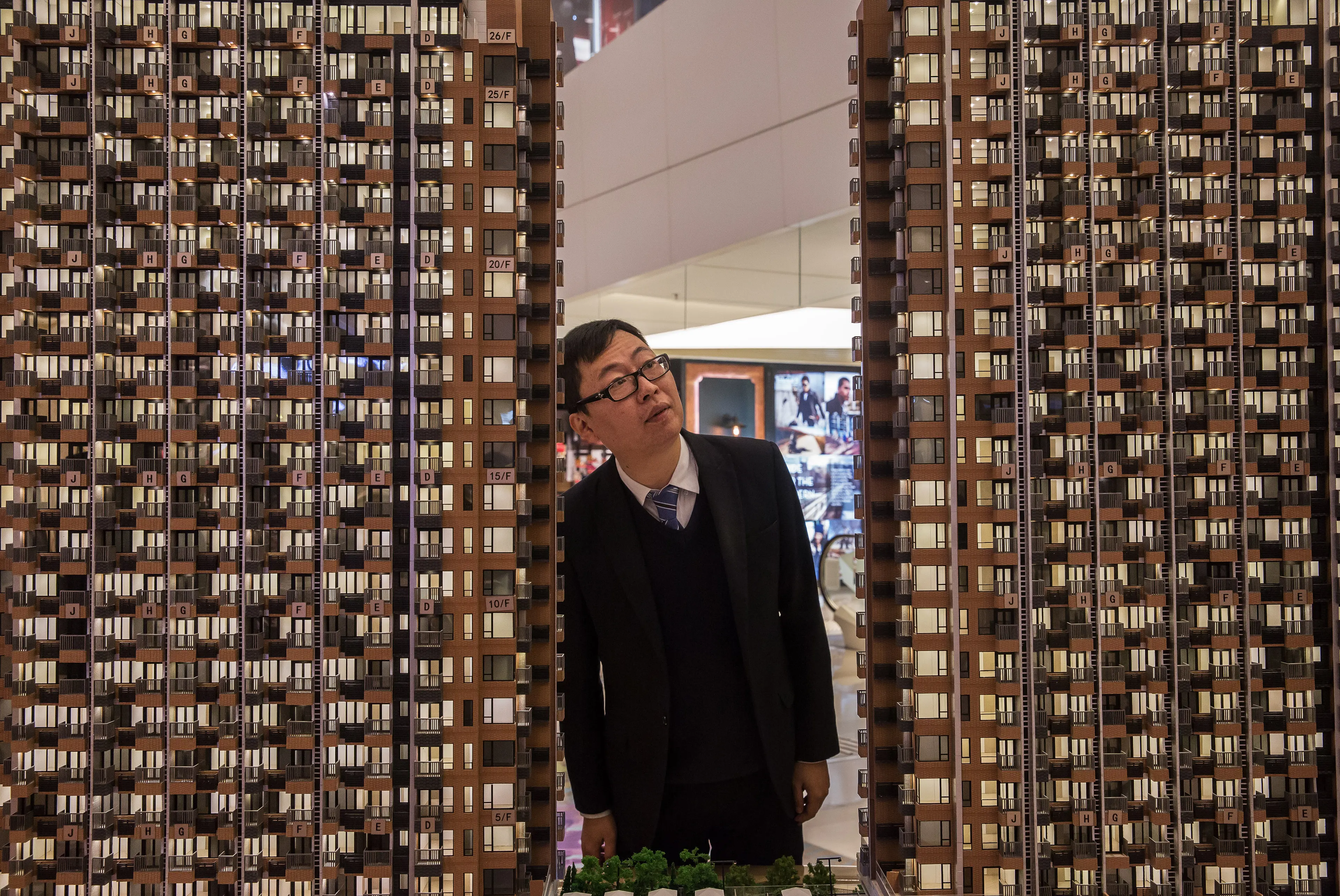 General Views Of Hong Kong Property As Homeowners Under Water While Prices Slump