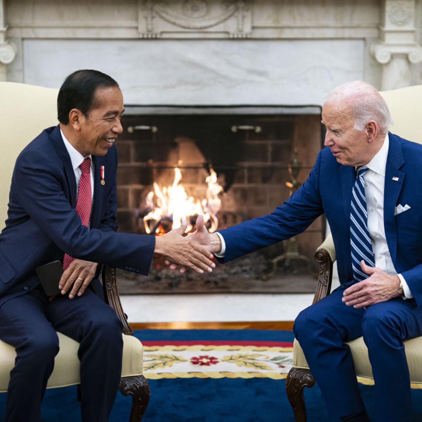 President Biden Meets Indonesian President Joko Widodo