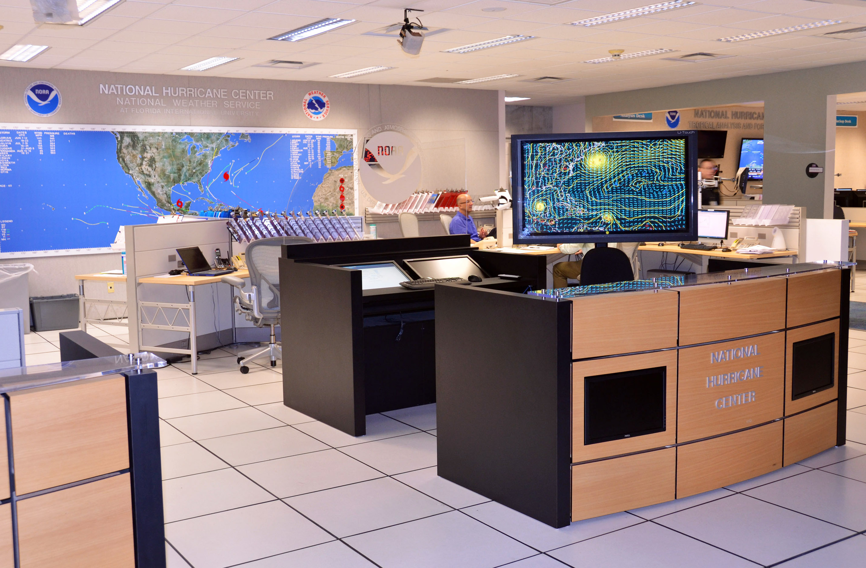 Operations At the National Hurricane Center