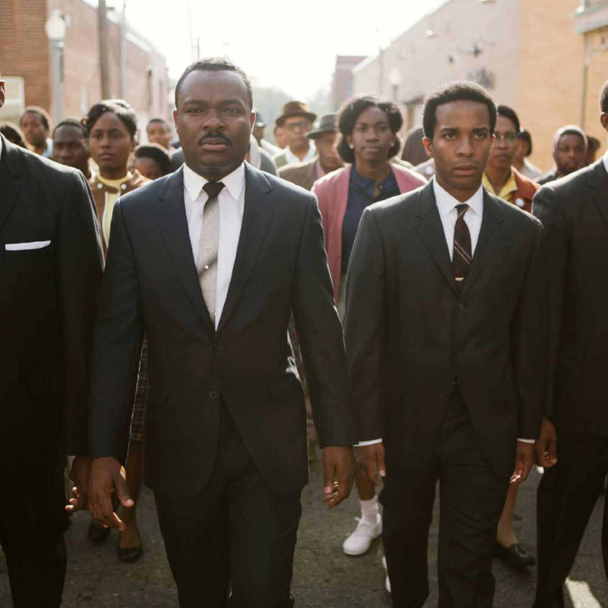 Colman Domingo, David Oyelowo, André Holland and Stephan James in Selma.