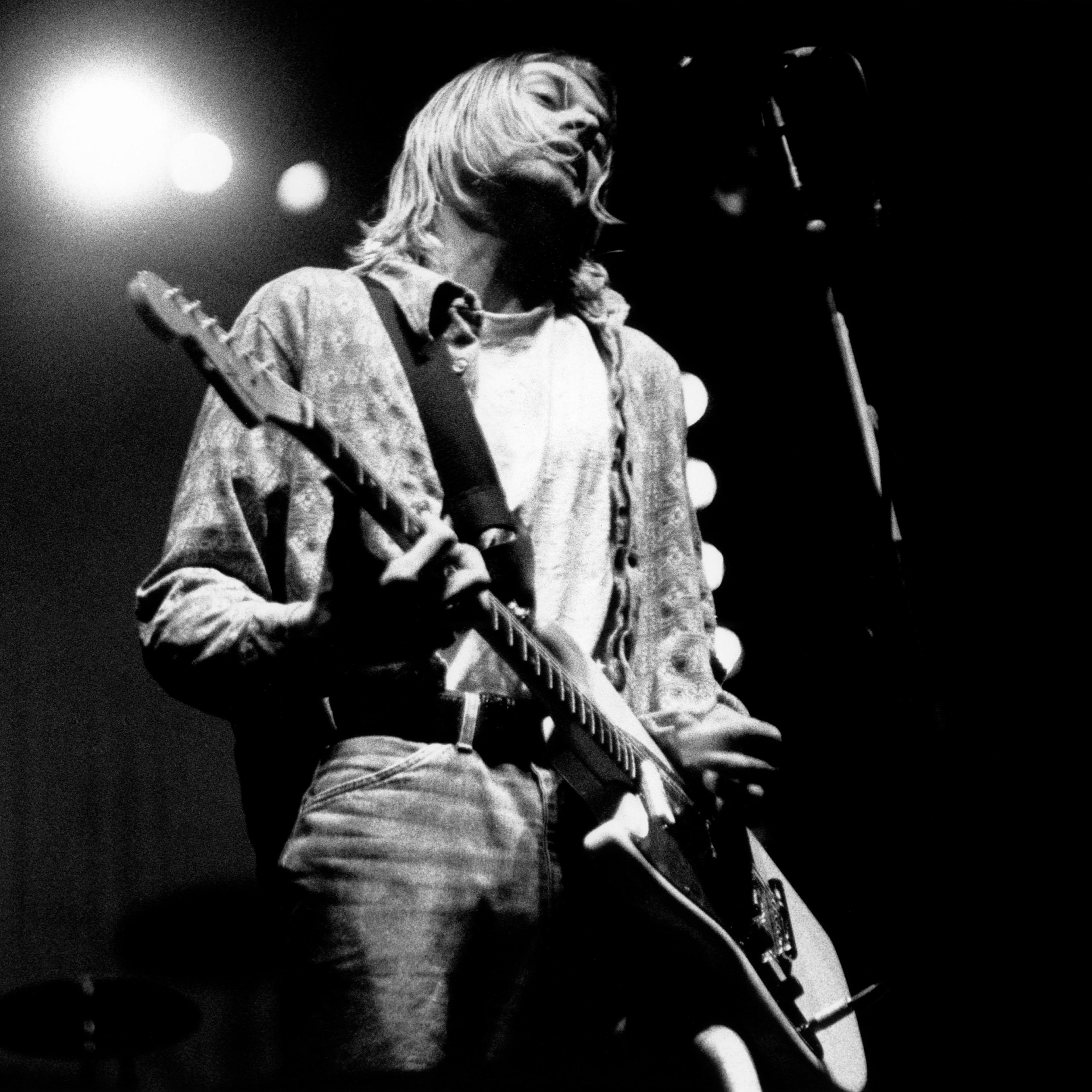 Photo of Kurt COBAIN and NIRVANA