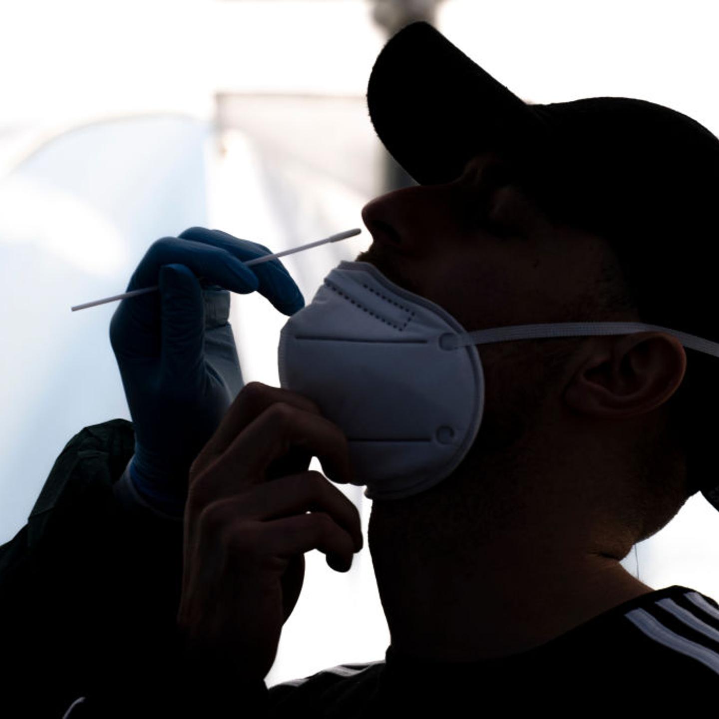 A Covid-19 Testing And Vaccination Site As California Governor Proposes $2.7 Billion Emergency Response Package
