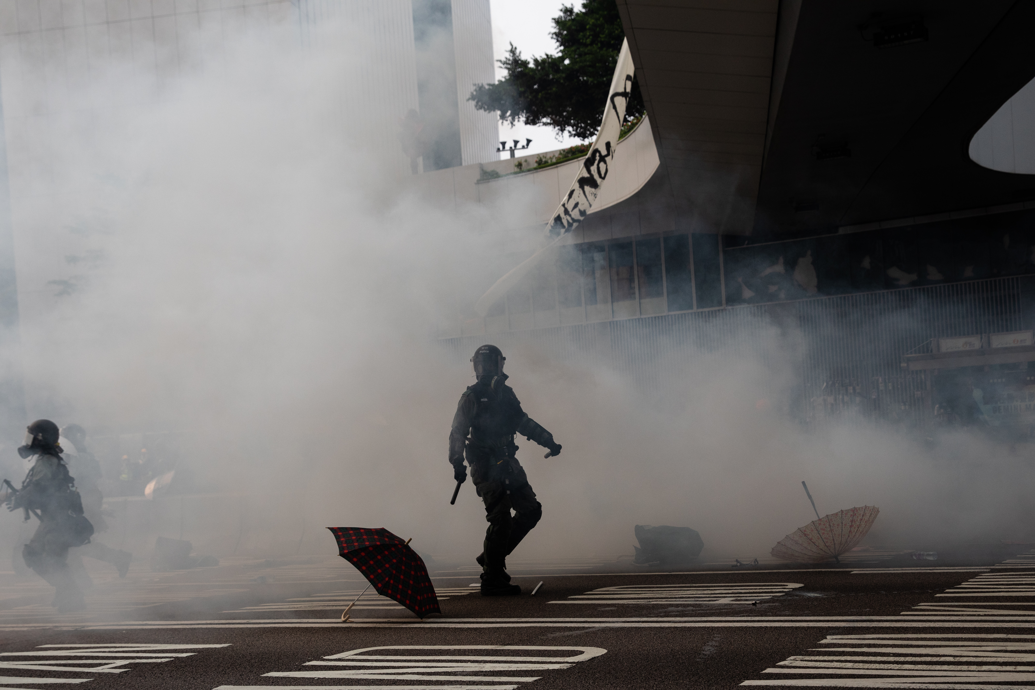 Demonstrators Attend Global Anti Totalitarianism Rally In Hong Kong