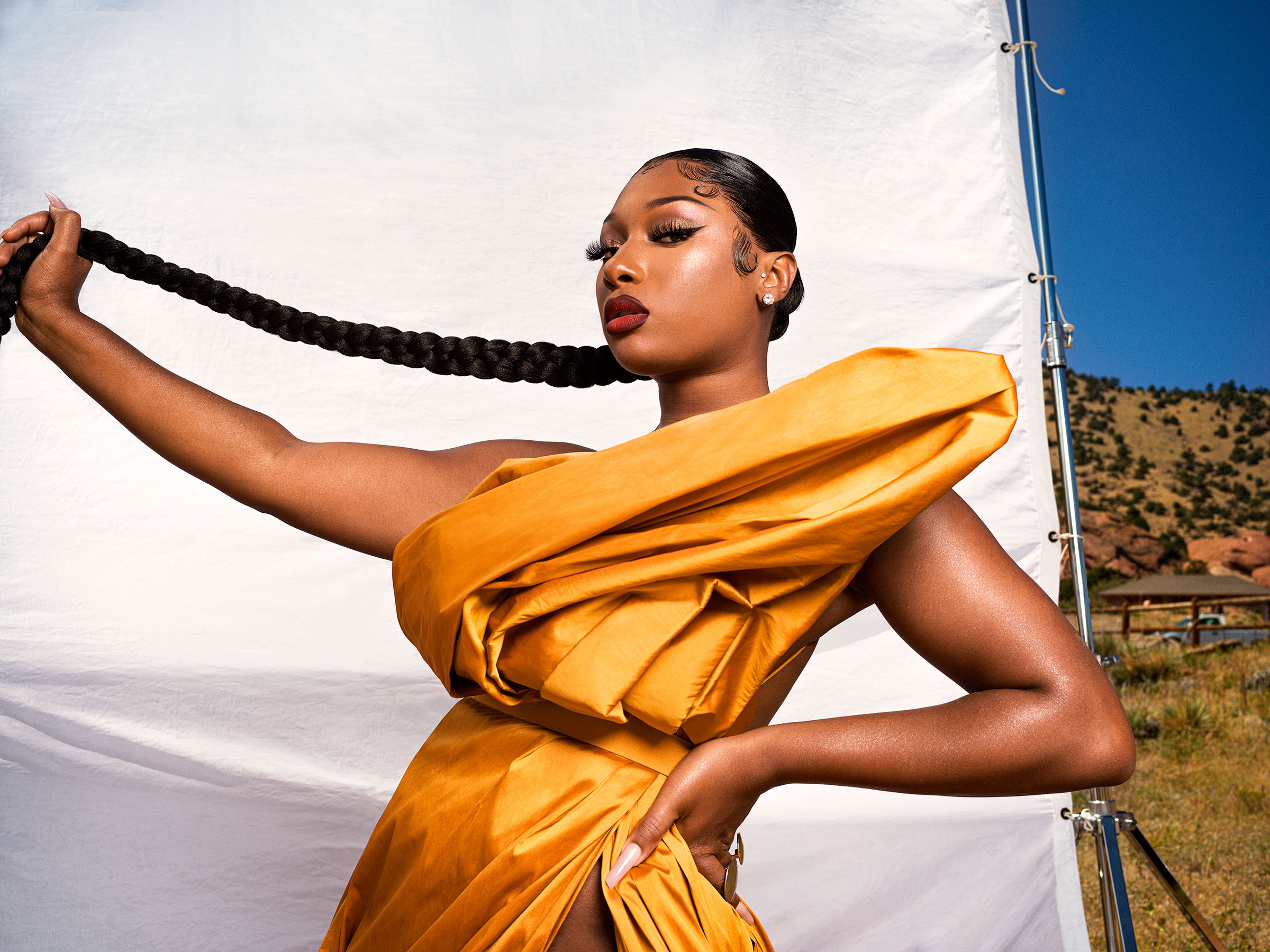 Megan Thee Stallion is one of the 100 Most Influential People of 2020. "The industry might try to pigeonhole her in this rap game, but she's got a plan that's much bigger," writes Taraji P. Henson. "And we got her. I just want her to keep winning."