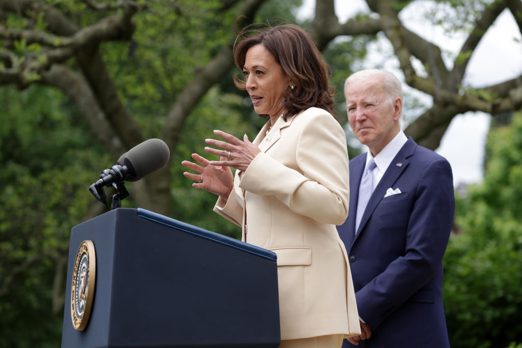 President Biden And VP Harris Deliver Remarks On National Small Business Week In The Rose Garden