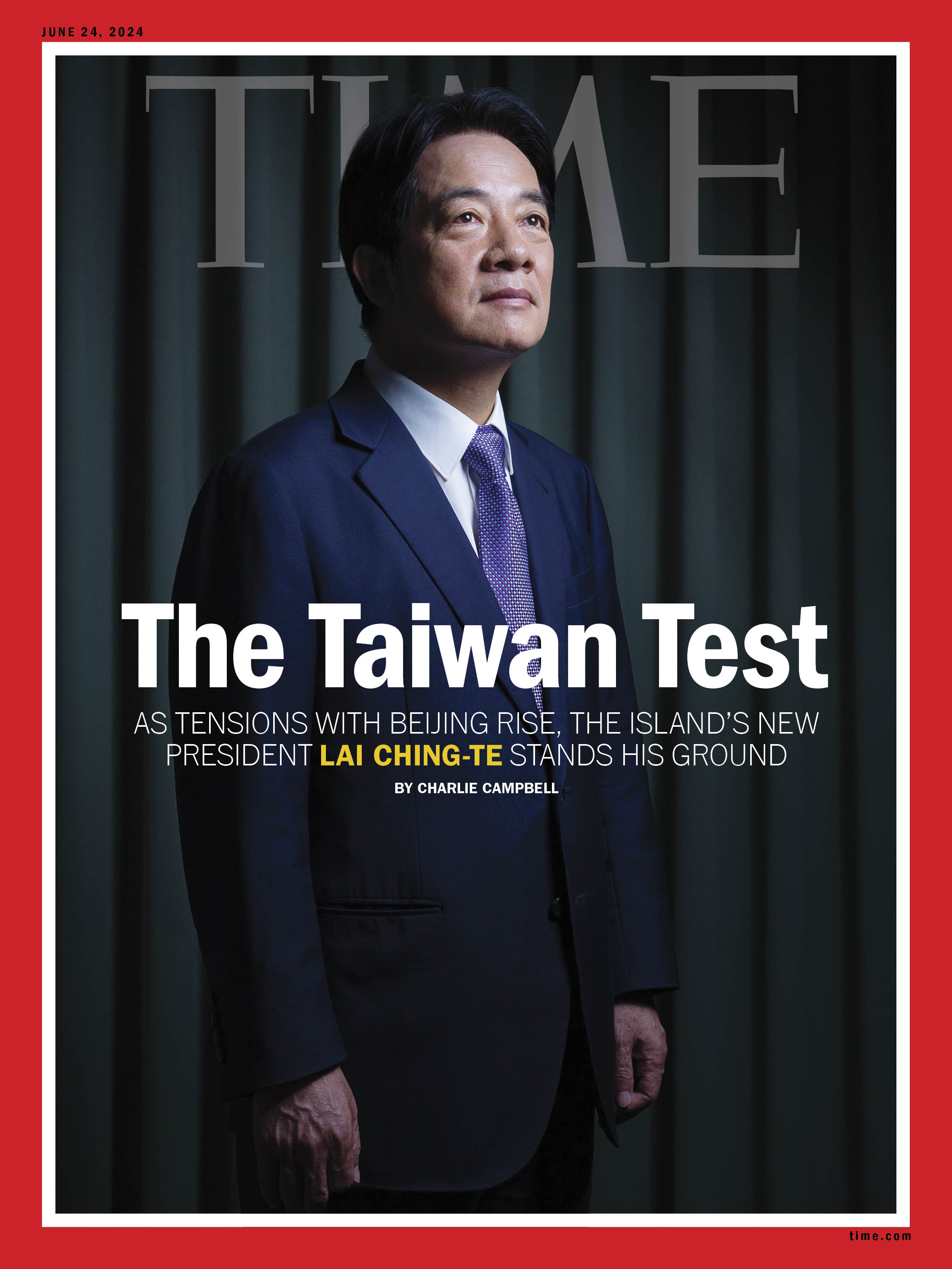 Taiwan President Time Magazine cover