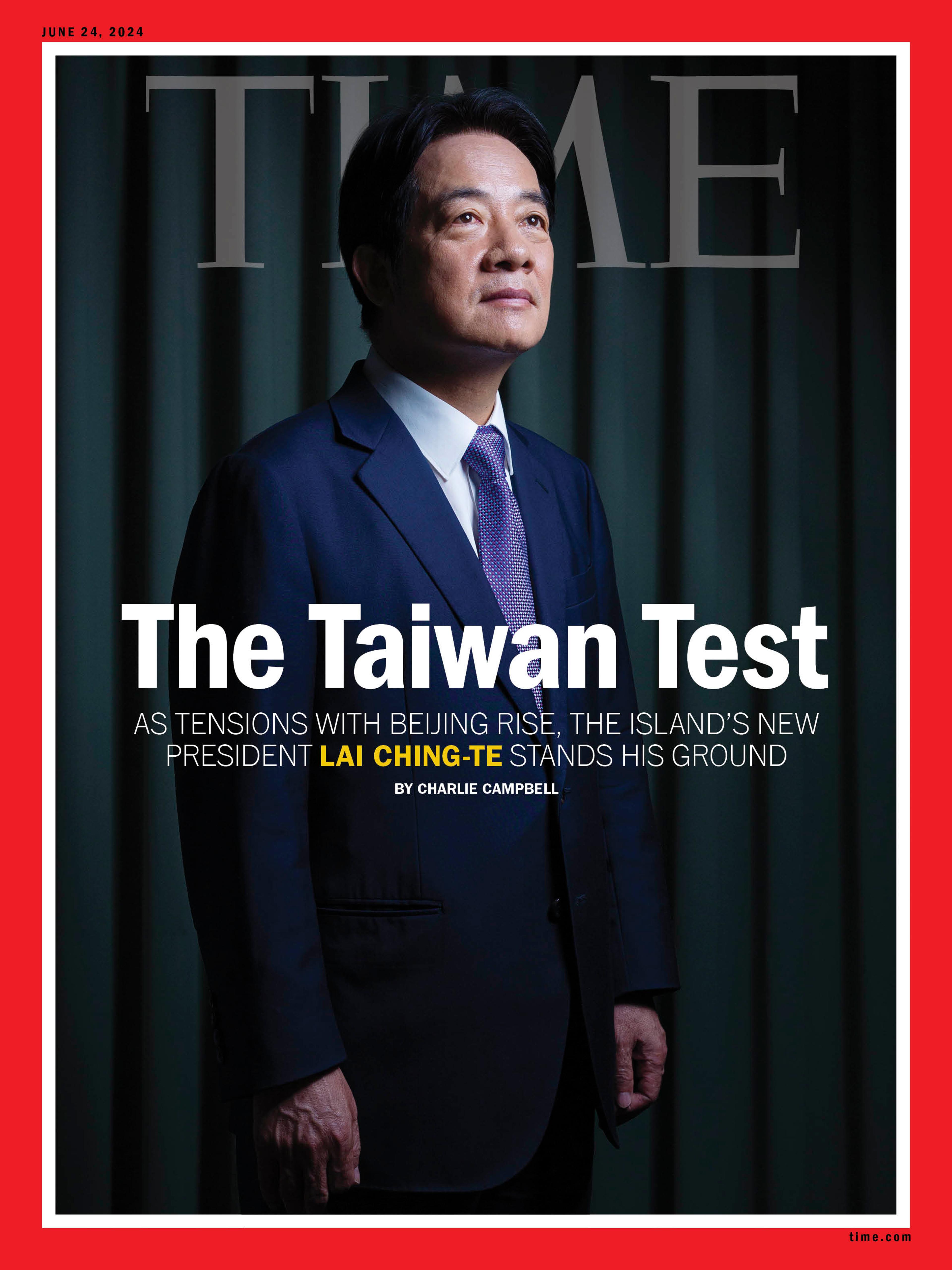 Taiwan President Time Magazine cover