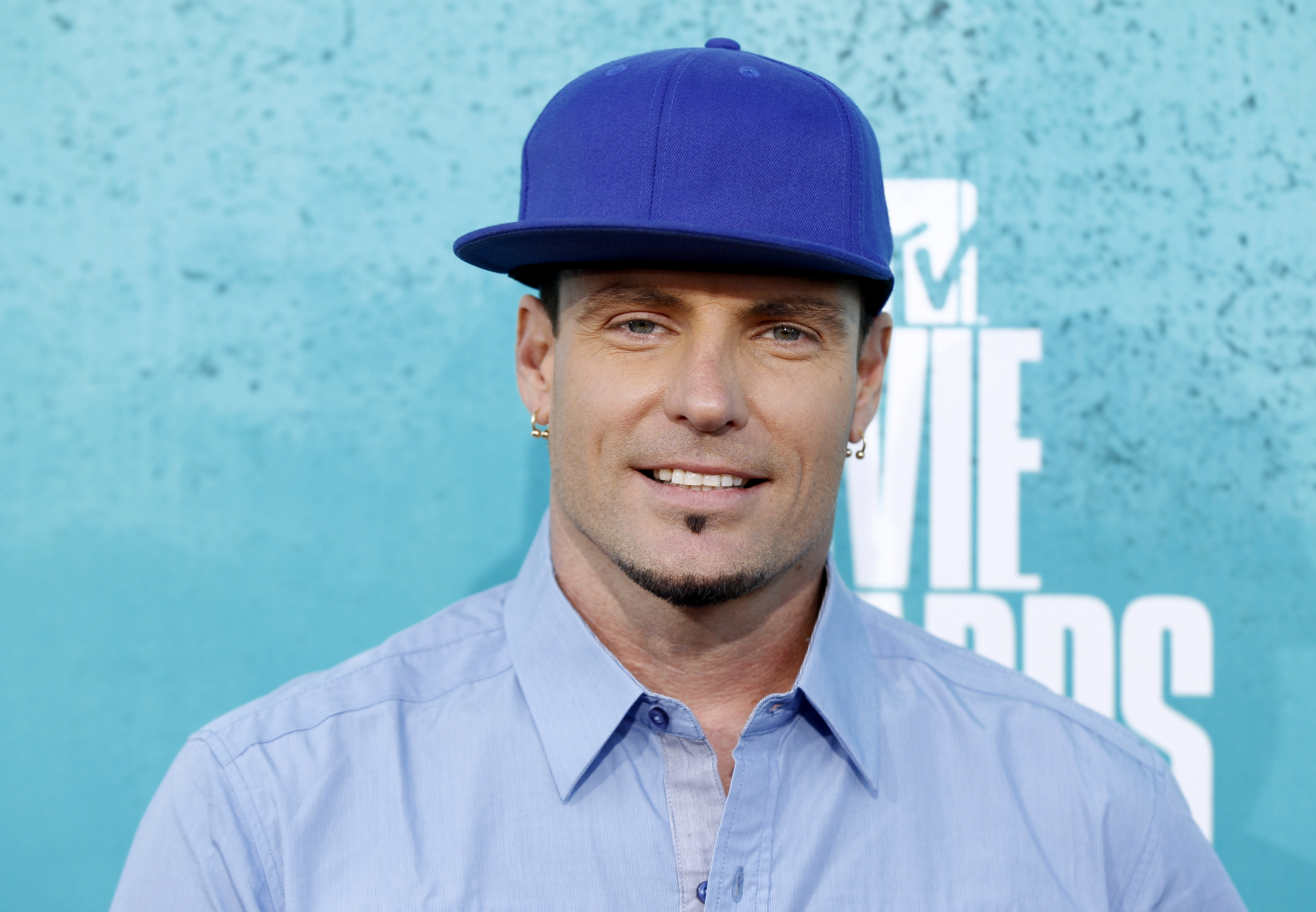 Singer Vanilla Ice arrives at the 2012 MTV Movie Awards in Los Angeles