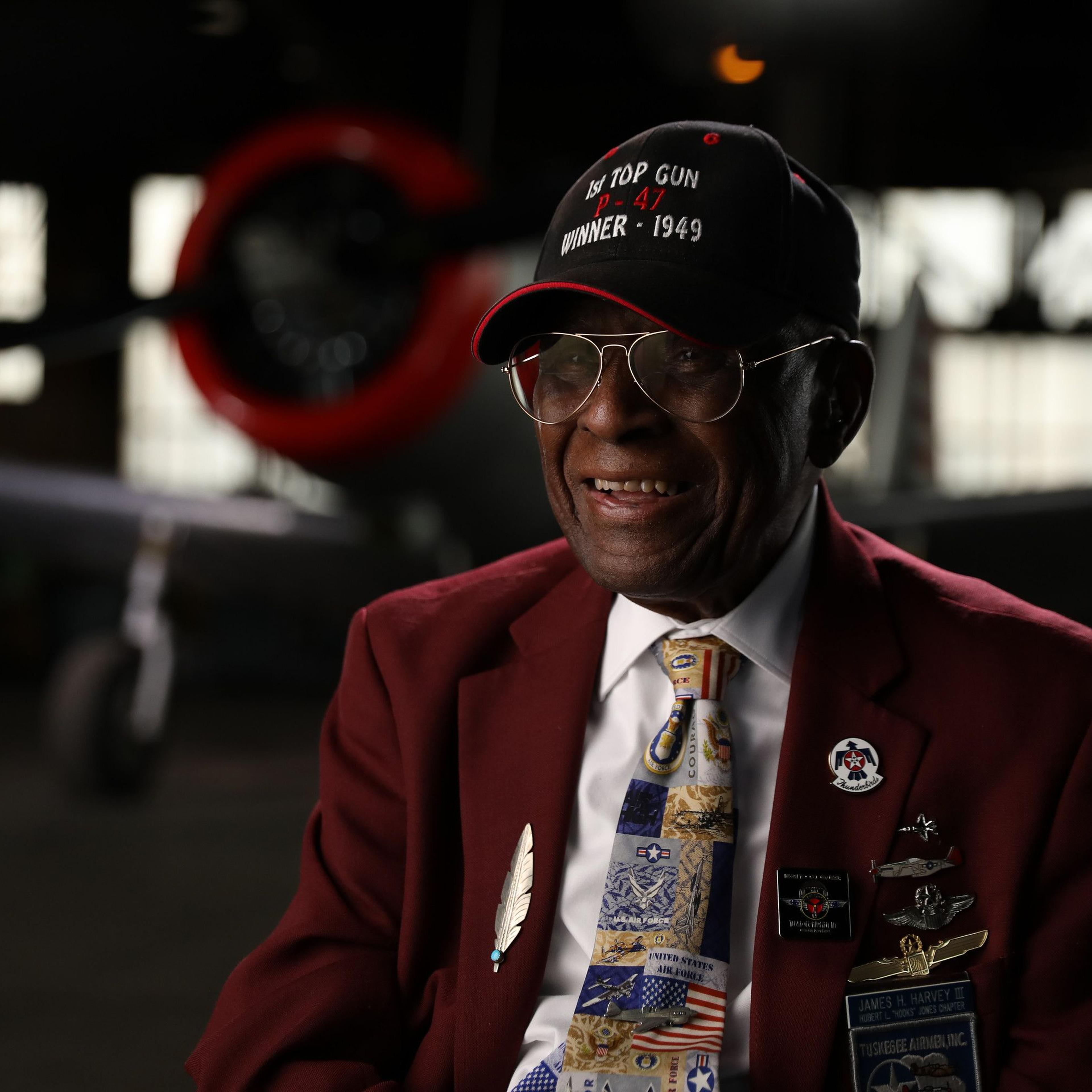 Lt. Col. James Harvey, age 100