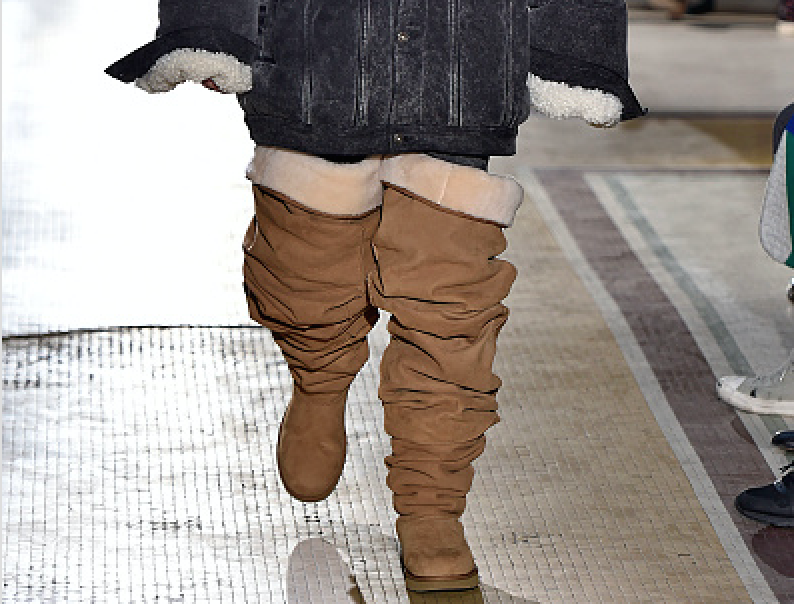 Thigh High Ugg Boots Debut at Paris Men