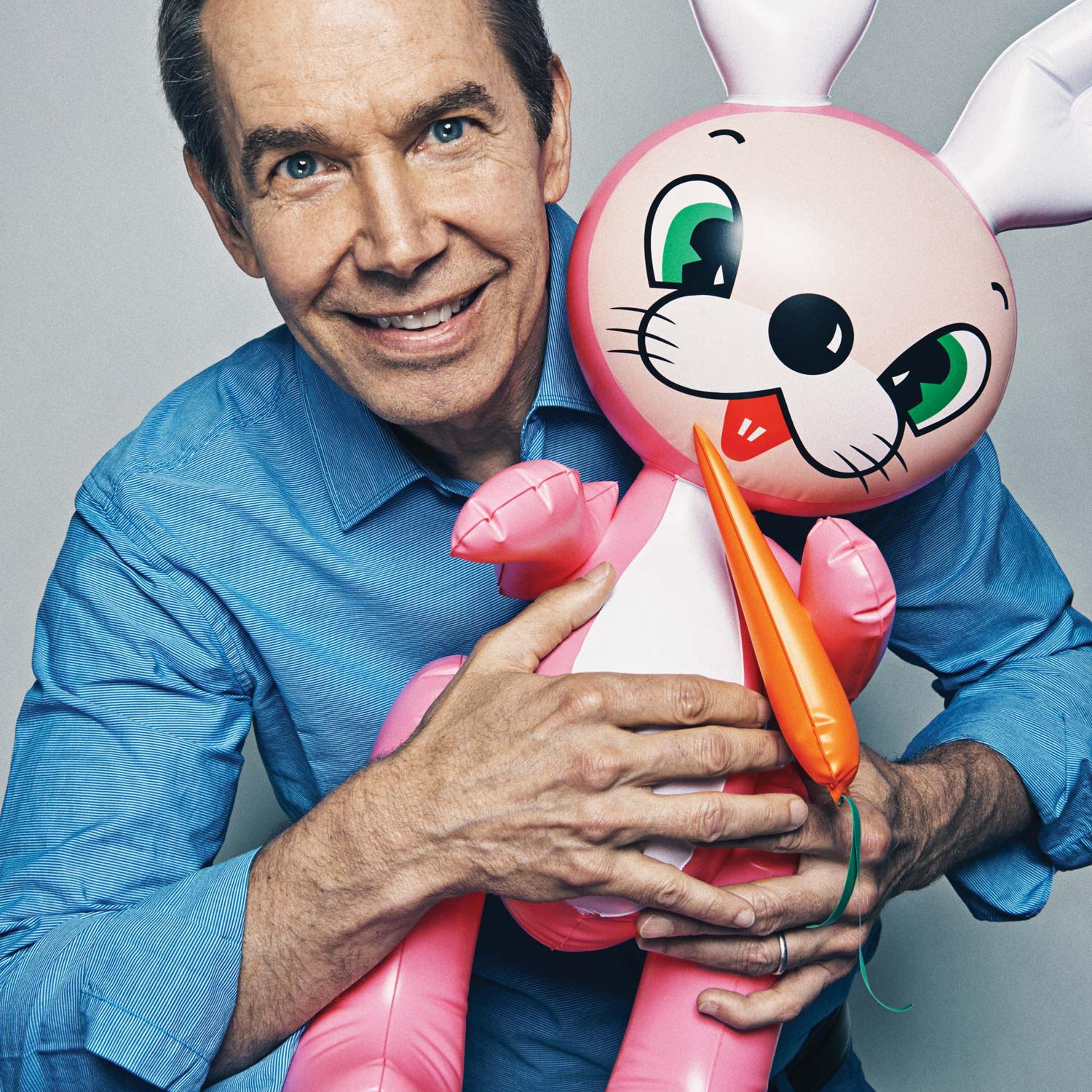 Jeff Koons Portrait Sebastian Kim Whitney Retrospective 2014