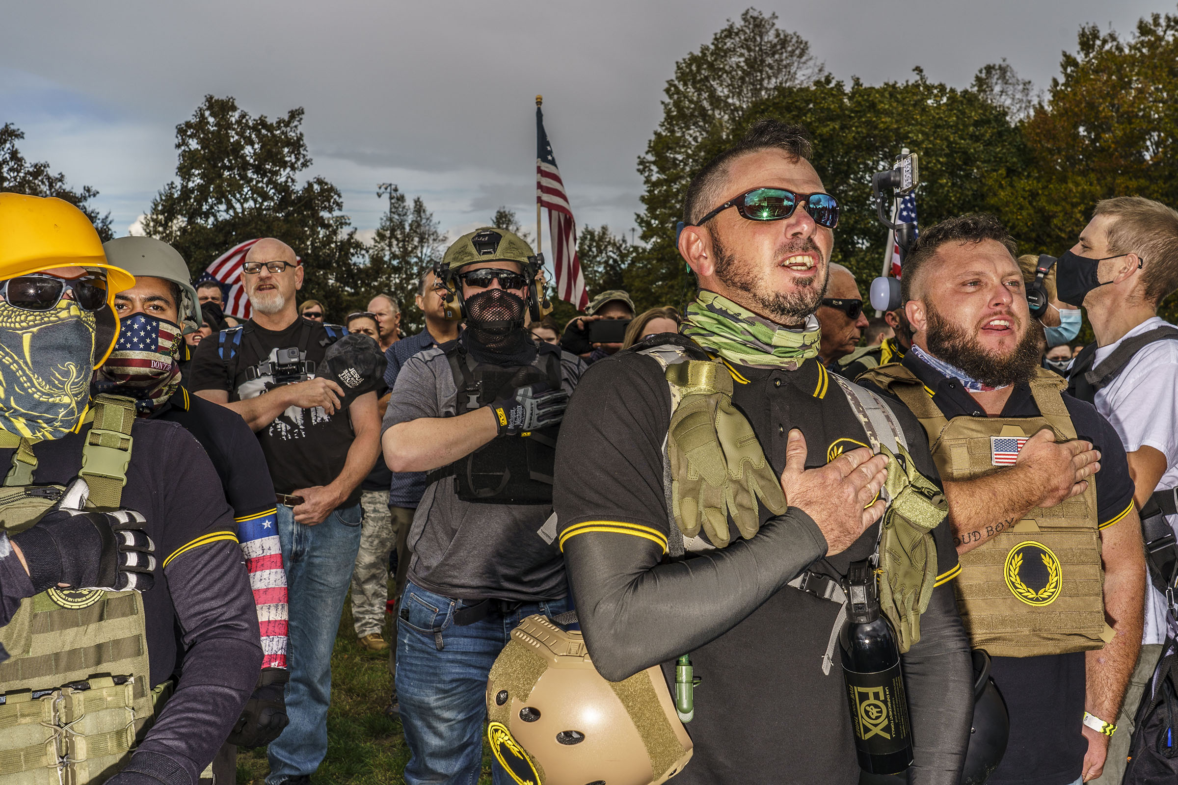 Behind the Proud Boys, America's History of Militia Violence