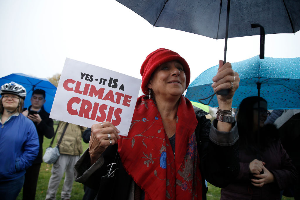 "Fire Drill Friday" Climate Change Protest