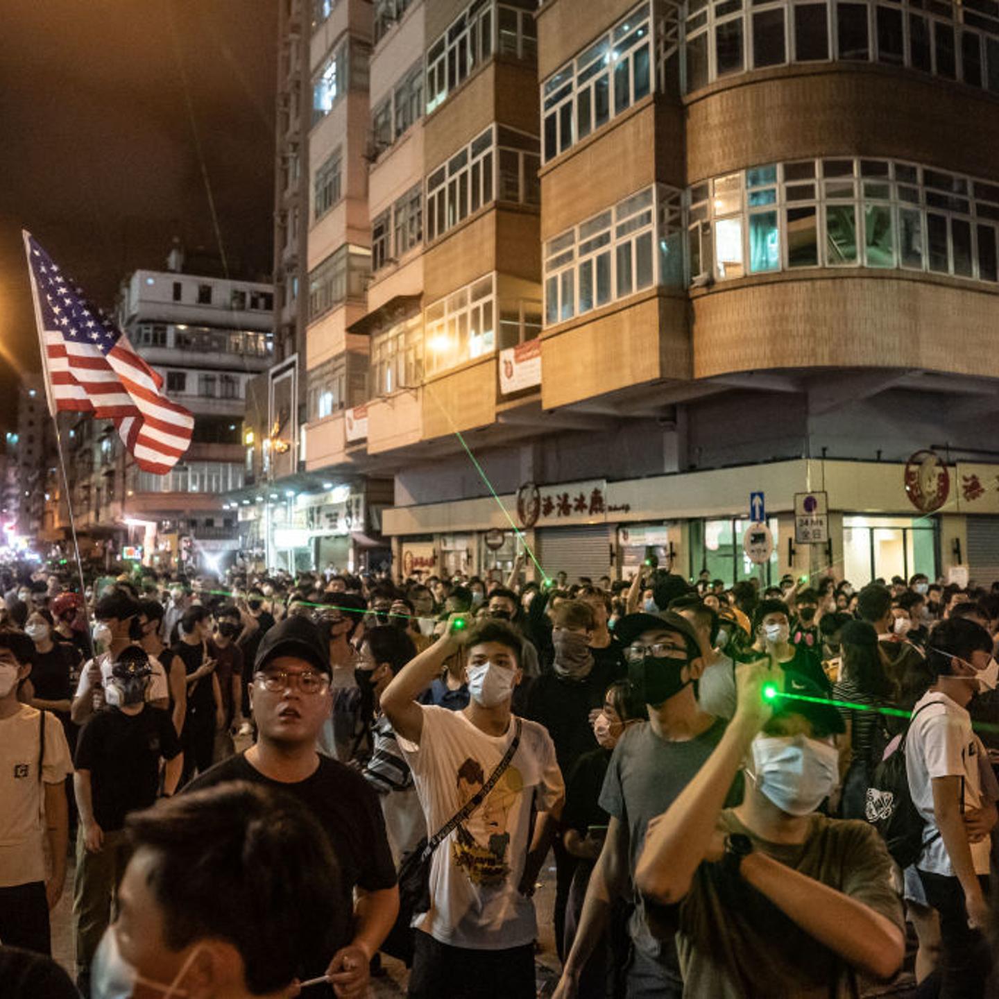 Hong Kong Protests Trump