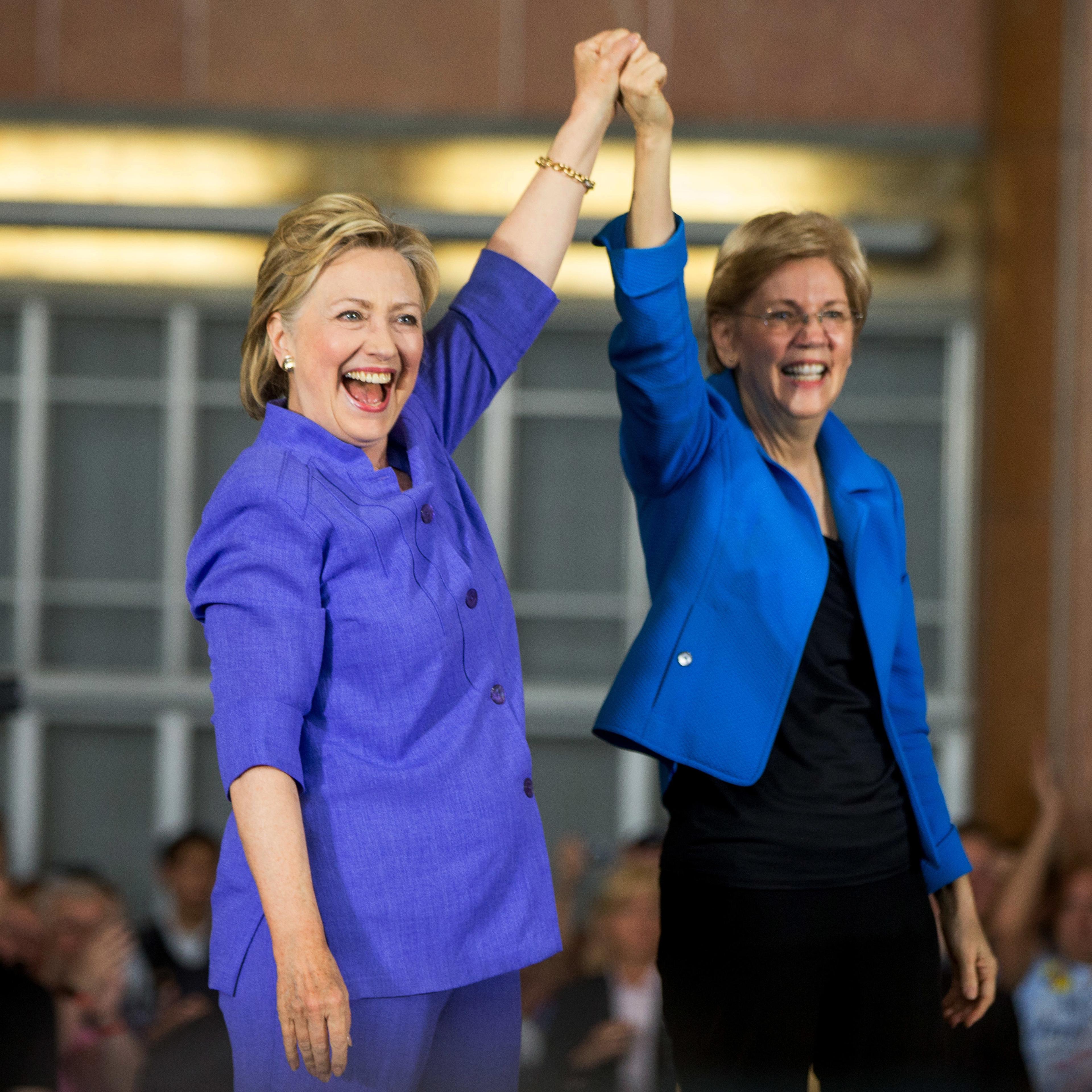 Hillary Clinton, Elizabeth Warren