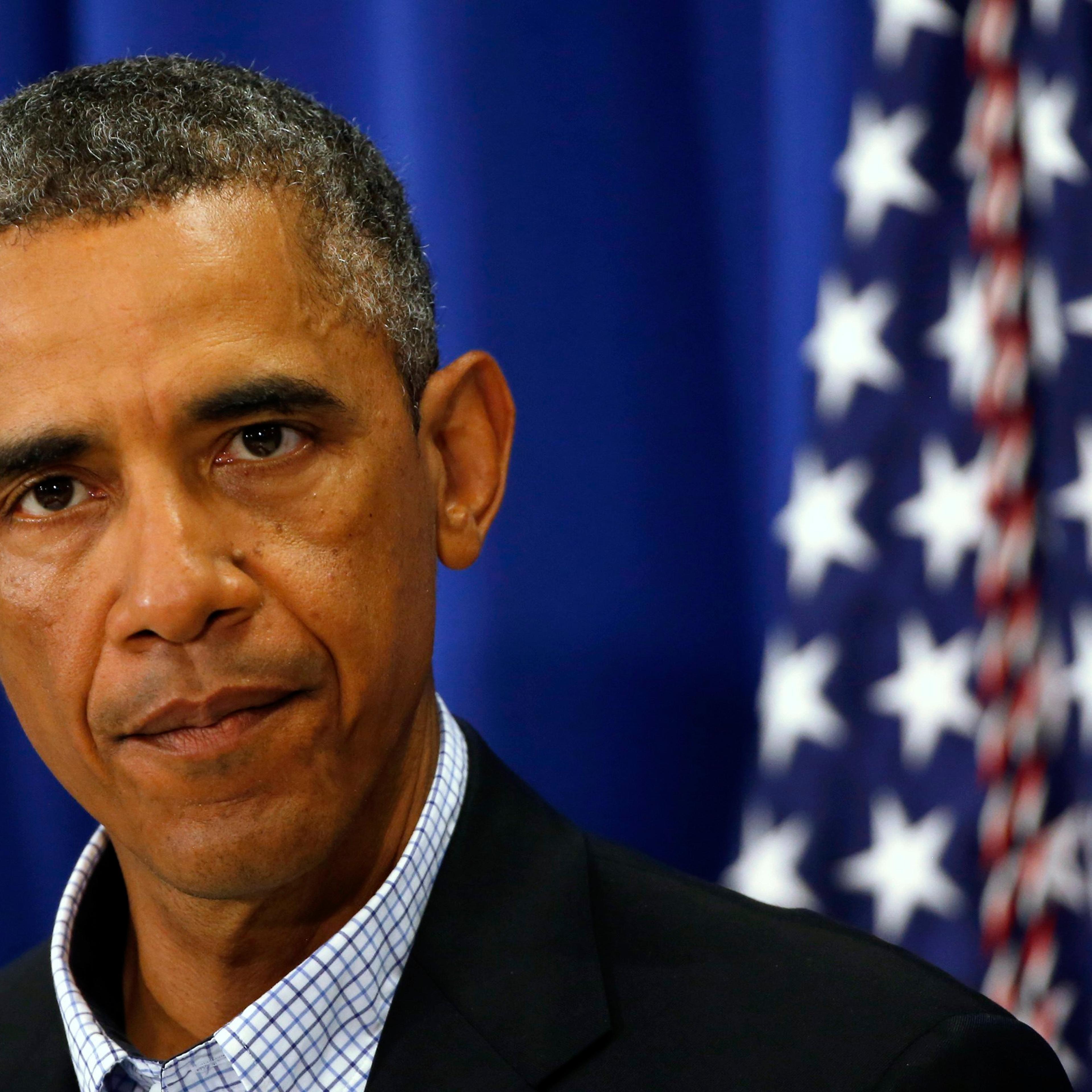 U.S. President Obama speaks about Iraq and also the shooting in Ferguson, Missouri on Martha's Vineyard