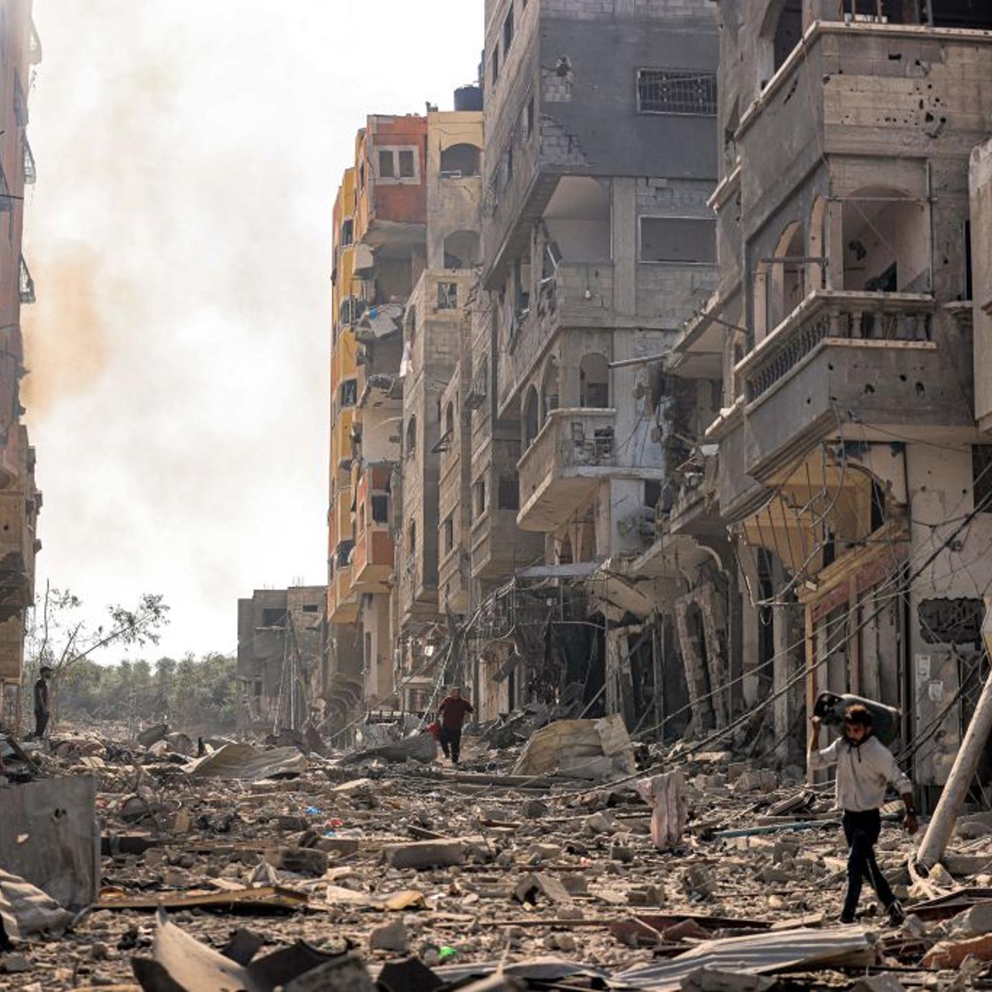 TOPSHOT-PALESTINIAN-GAZA-ISRAEL-CONFLICT