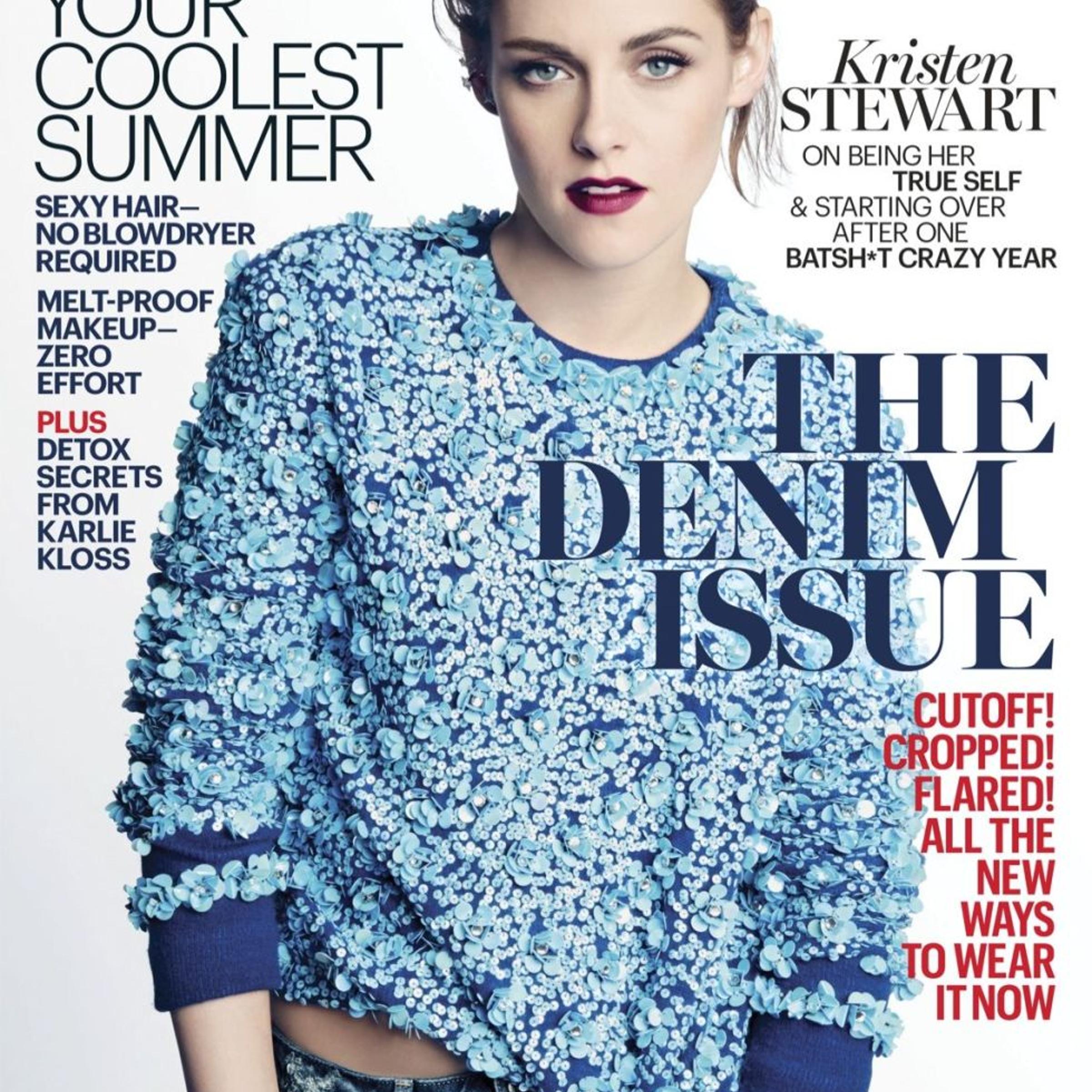 Kristen Stewart's August <i>Marie Claire</i> cover hits newsstands July 21.