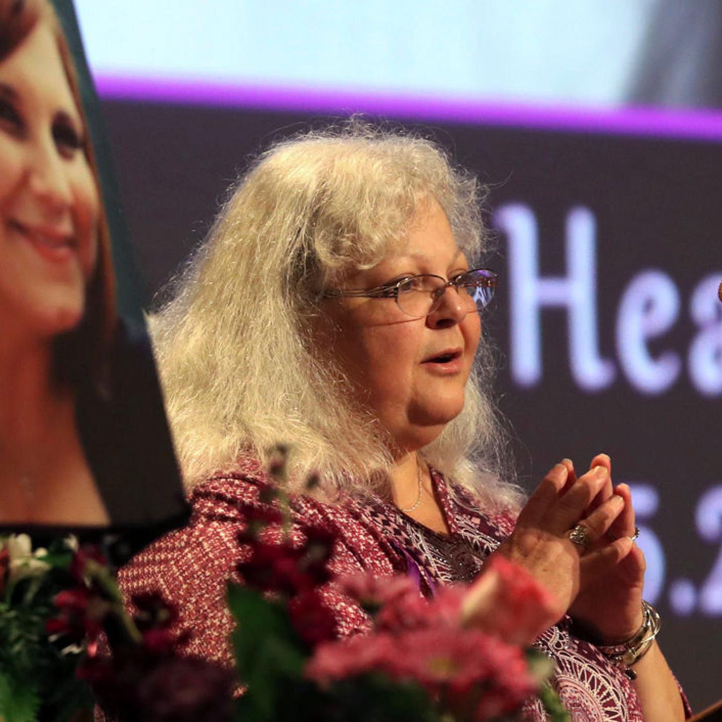 Memorial Held In Charlottesville For Heather Heyer, Victim Of Car Ramming Incident During Protest After White Supremacists' Rally