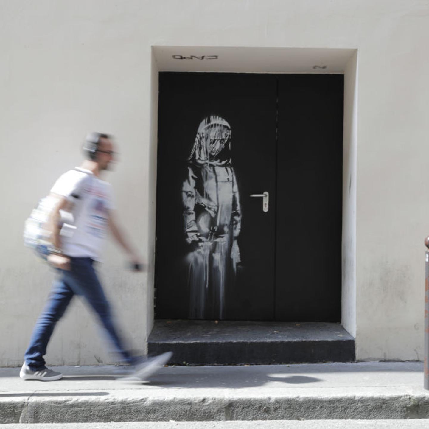 FRANCE-STREET-ART-BANKSY