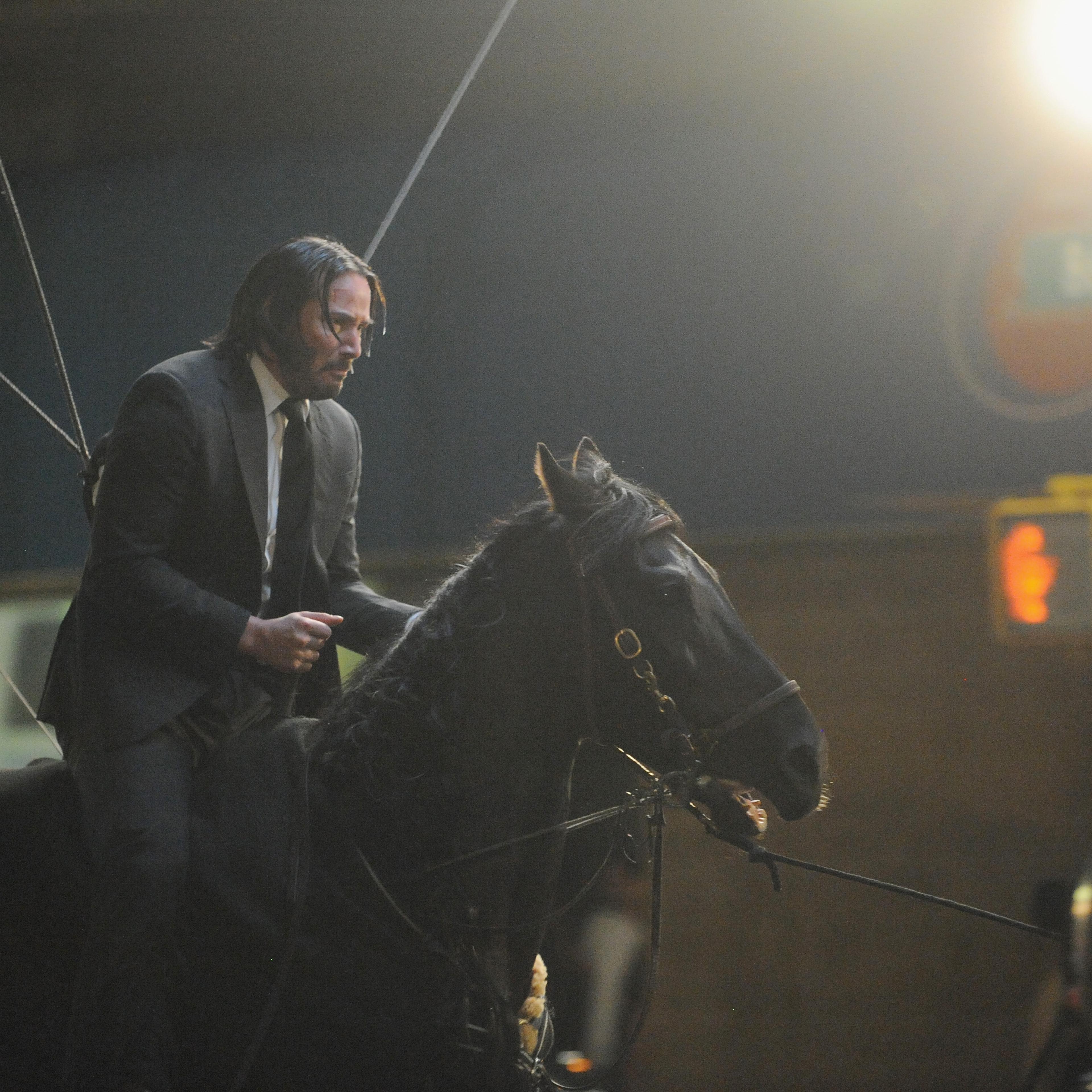 Keanu Reeves in John Wick 3 movie