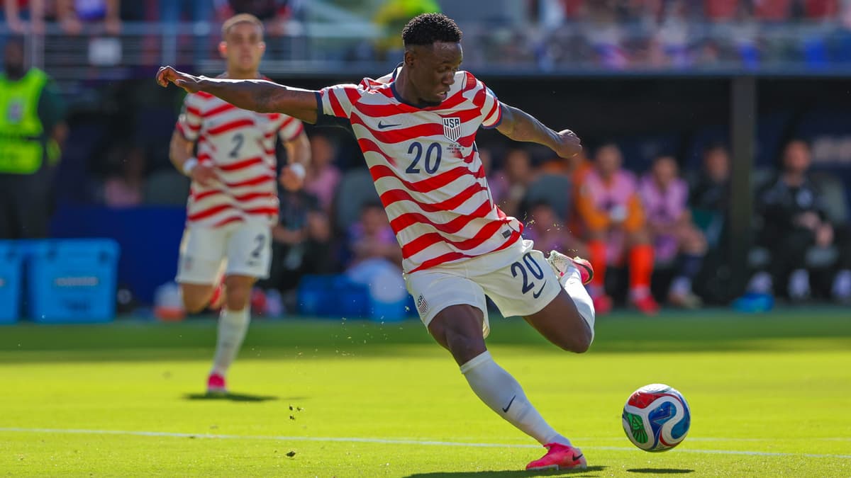Folarin Balogun during the United States World Cup campaign