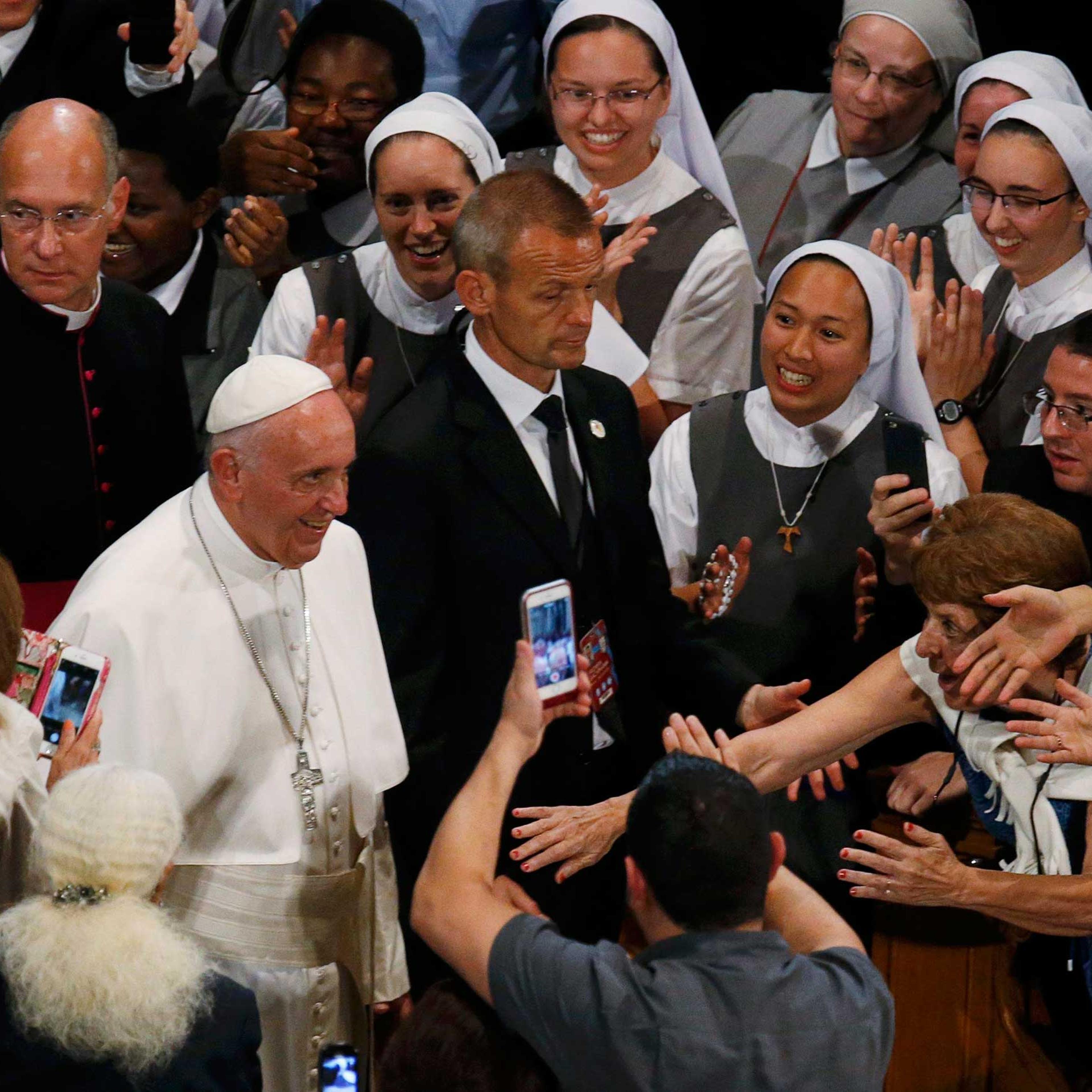Pope Francis US Visit mass Canonization