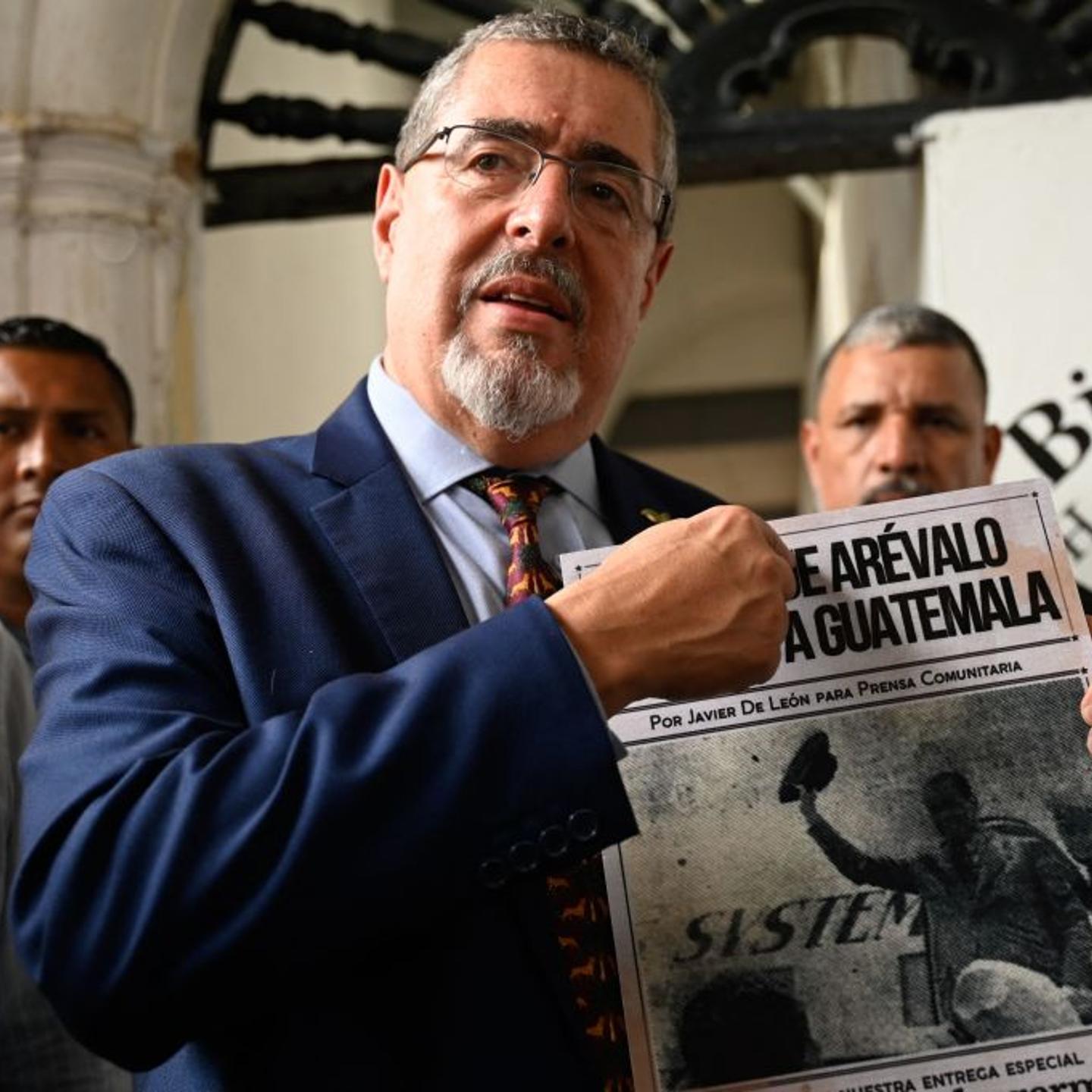 TOPSHOT-GUATEMALA-ELECTION-RUNOFF-CANDIDATE-AREVALO