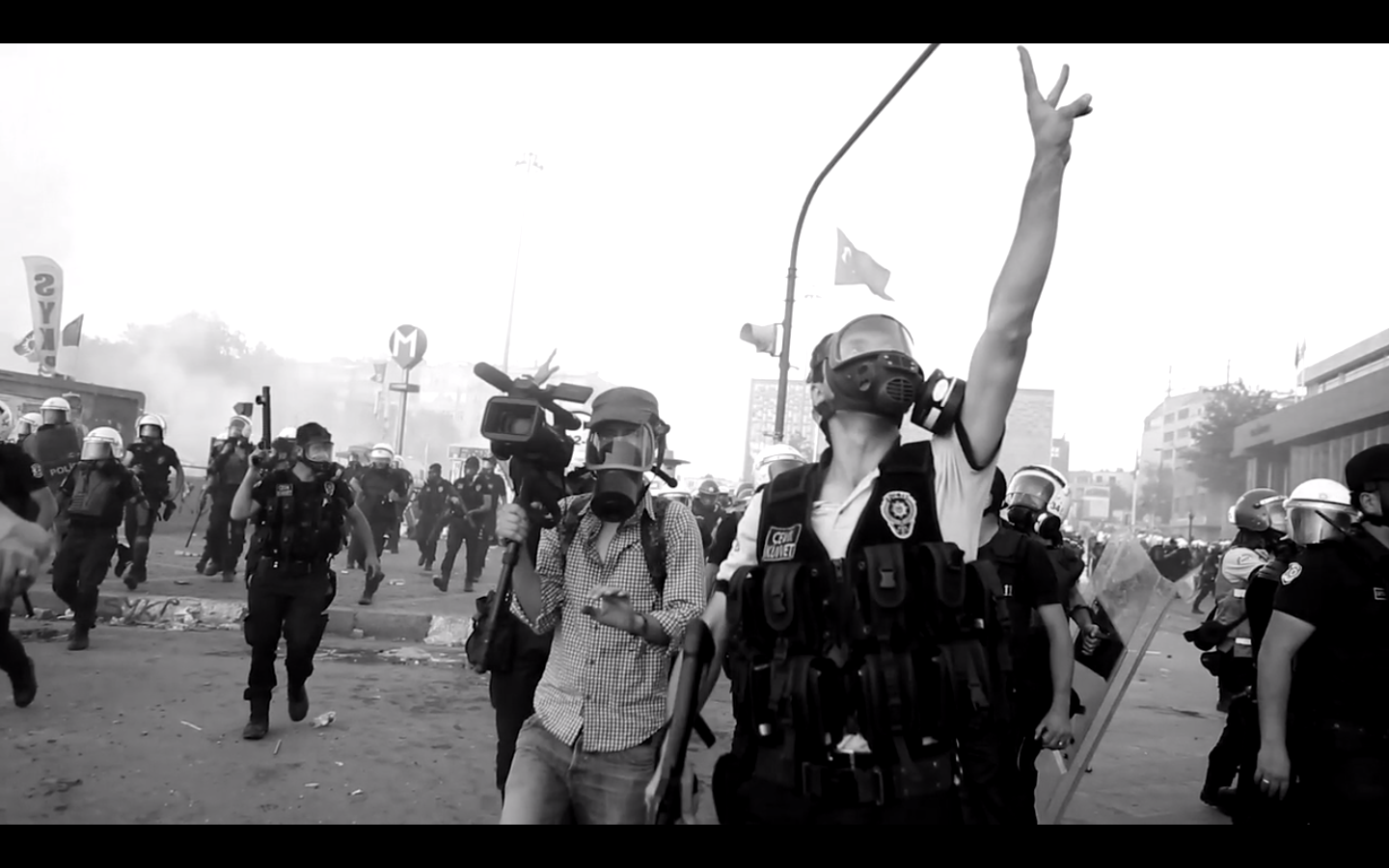 <em>Witnessing Gezi</em>.  1st Prize Long Feature <br><br> Barış Koca's feature is built around the recordings of photojournalist Emin Özmen, who witnessed the protests against a proposed urban development plan at Istanbul’s Taksim Gezi Park. The protests sparked supporting strikes across Turkey, and a nationwide resistance movement.