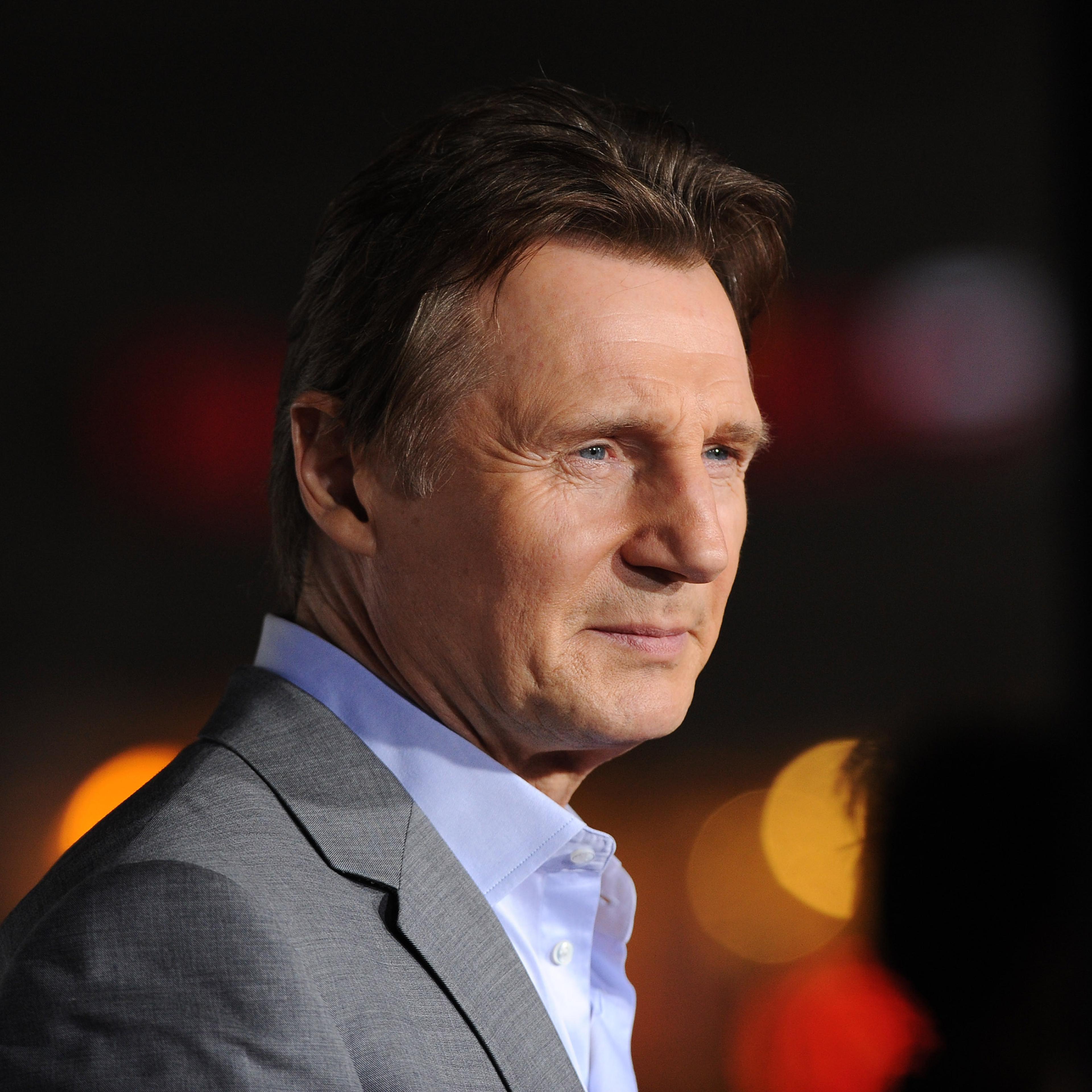 Liam Neeson at the Los Angeles premiere of "Non-Stop"