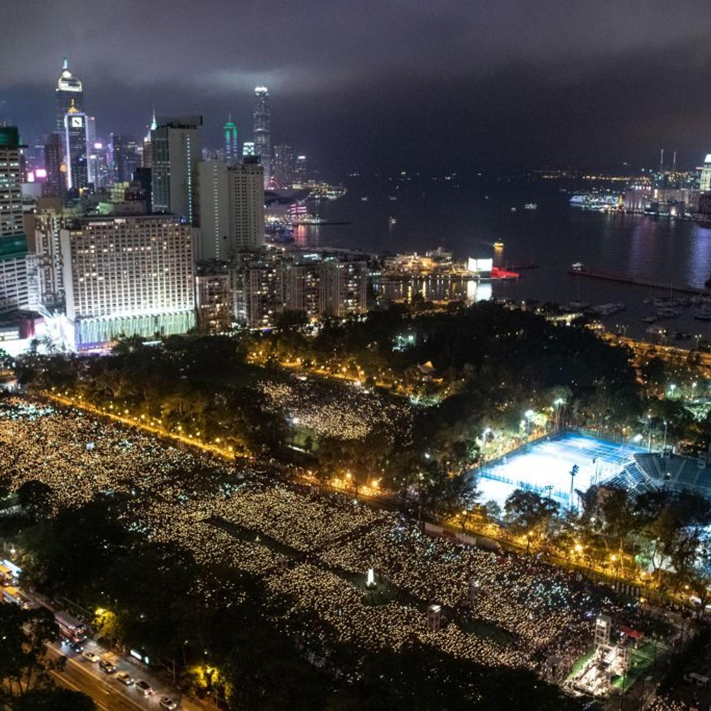 HONG KONG-CHINA-POLITICS-TIANANMEN-VIGIL