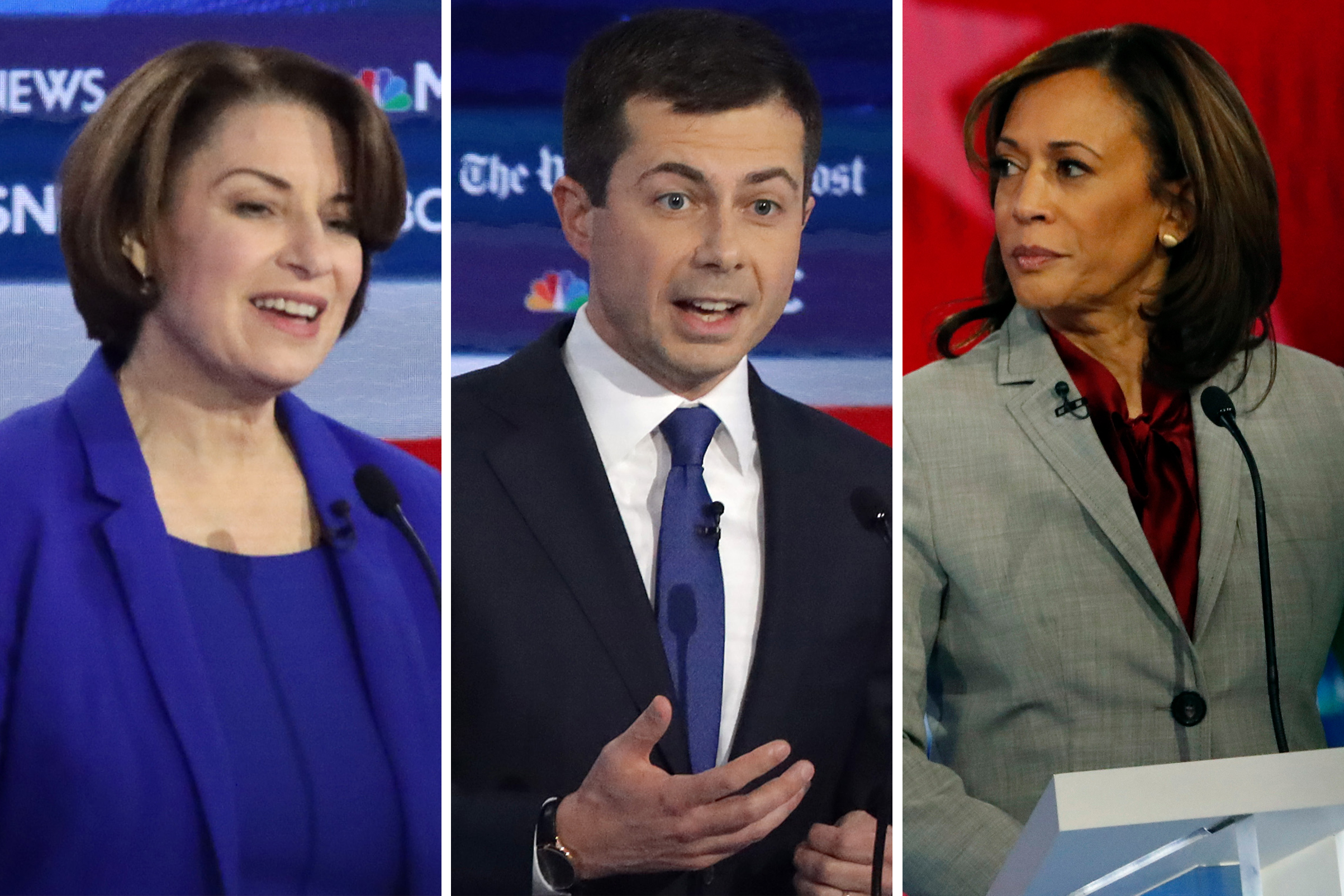 triptych-klobuchar-buttigieg-harris