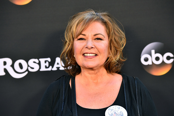 Roseanne Barr attends the premiere of ABC's 'Roseanne'
