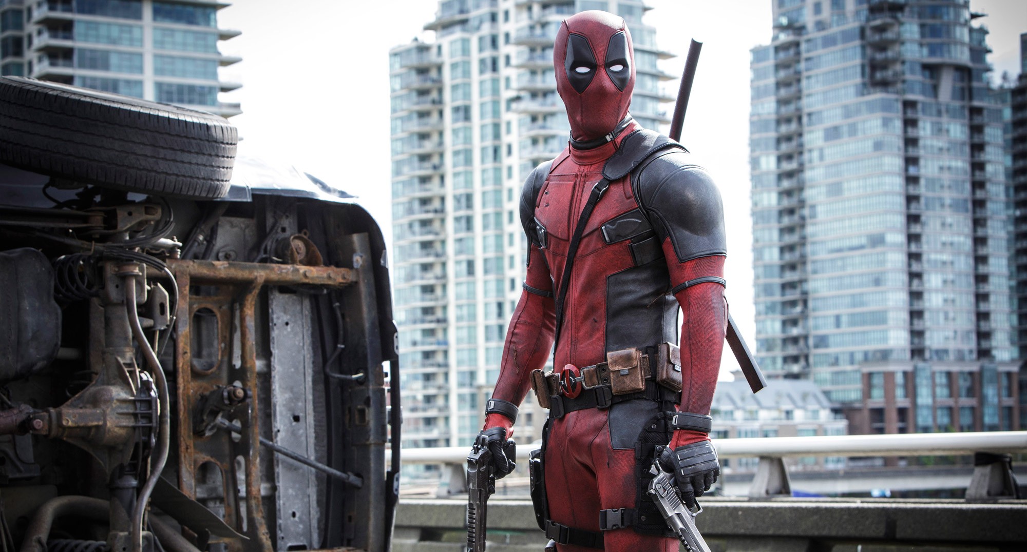 Ryan Reynolds as Deadpool.