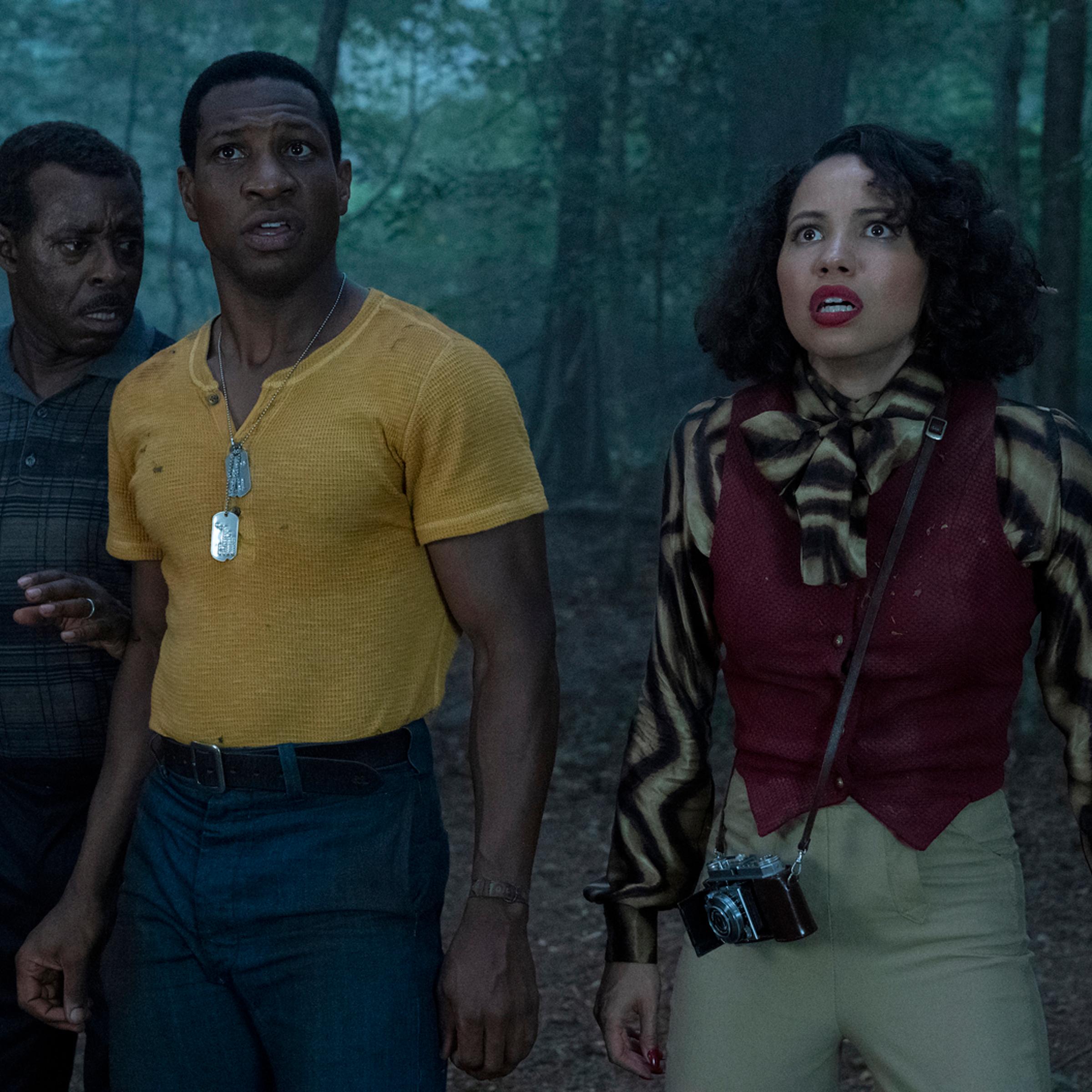 Courtney B. Vance, Jonathan Majors and Jurnee Smollett in 'Lovecraft Country'