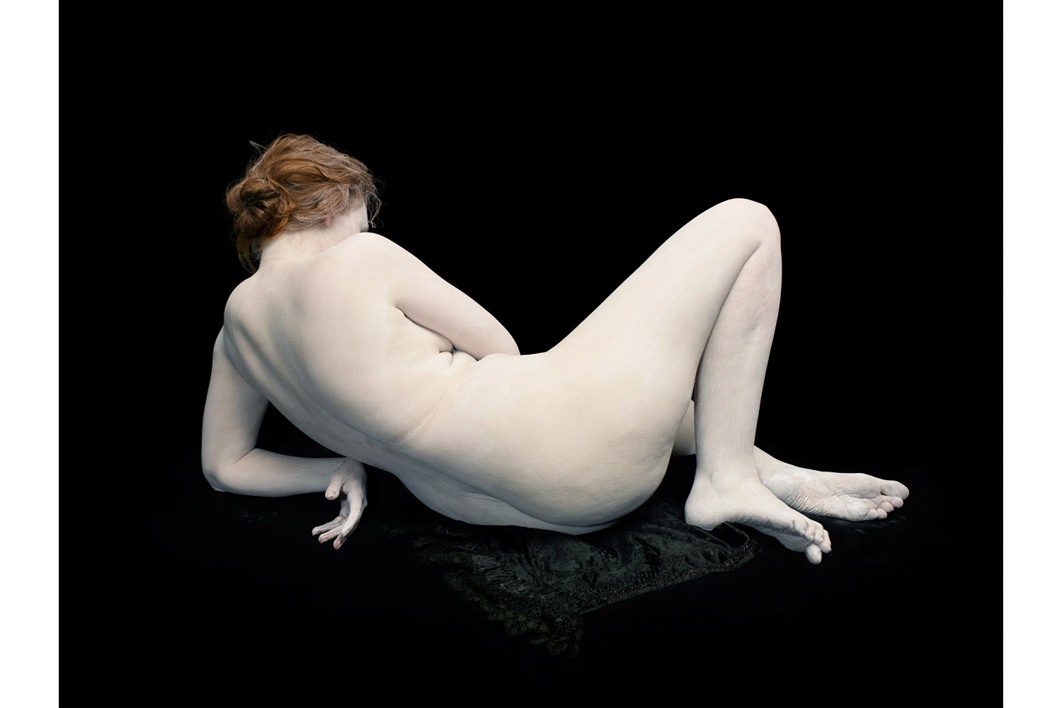 Audrey with toes and wrist bent, 2011