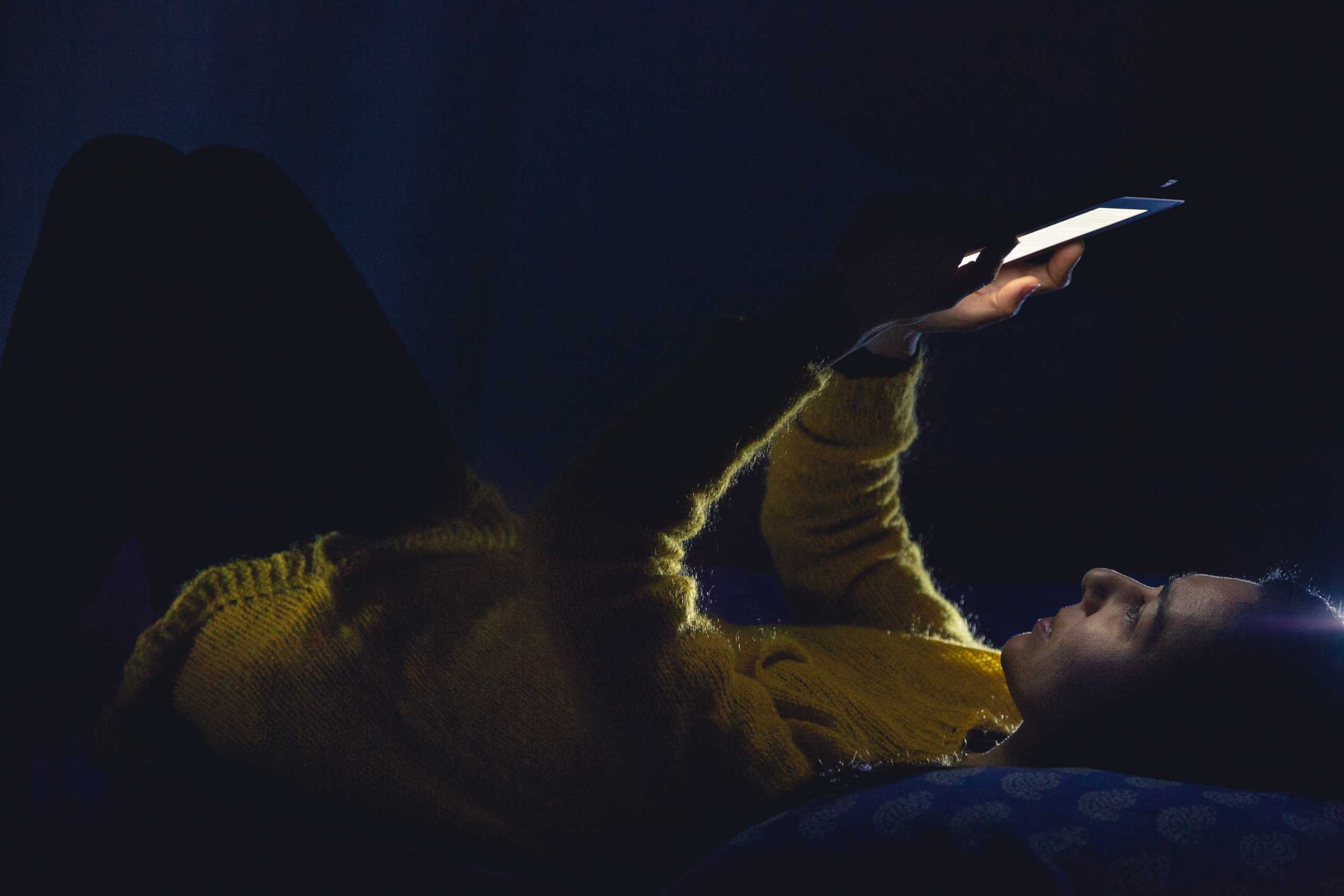 Teen Sleep Computer Phone Tech