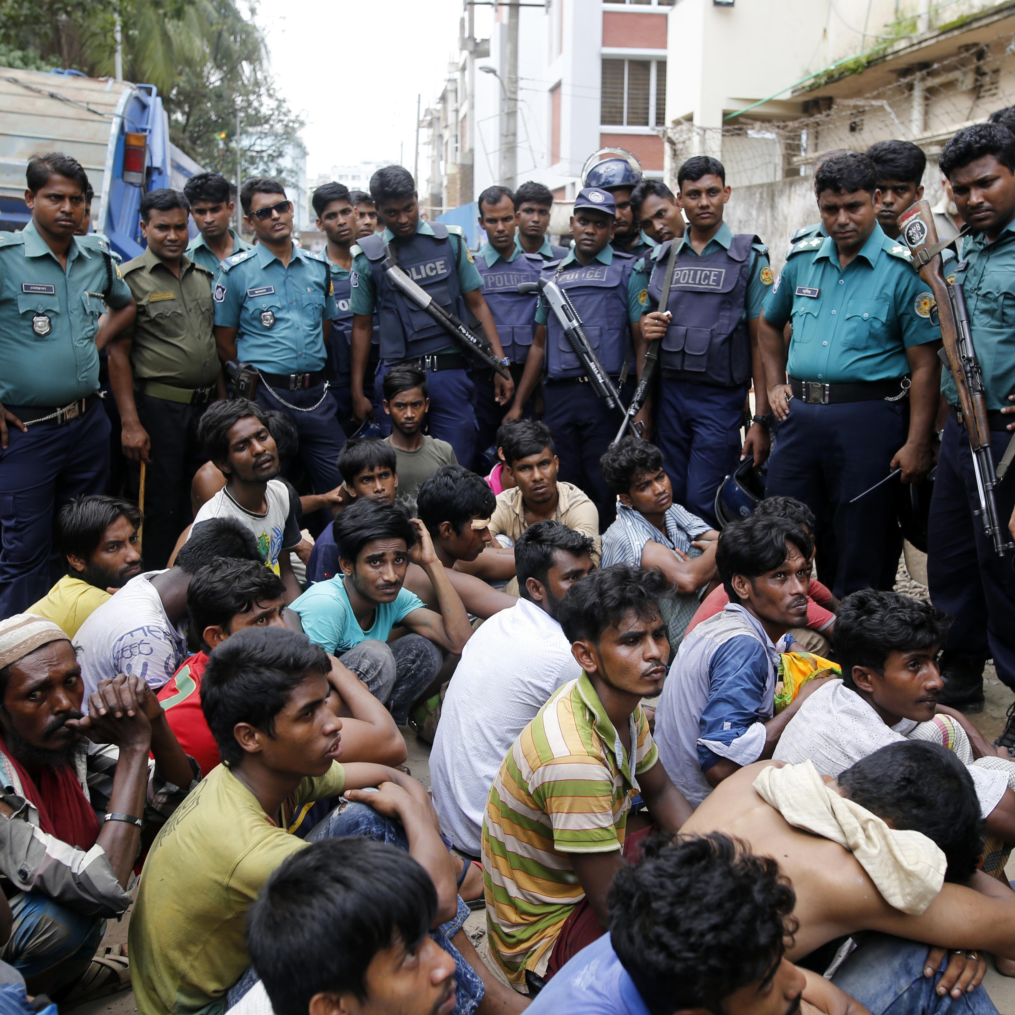 Anti-drug Operation In Dhaka