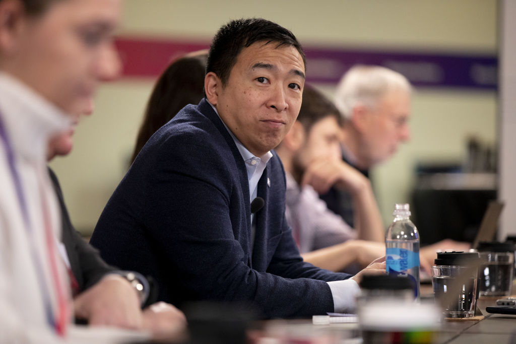 Democratic Presidential Candidate Andrew Yang Interview