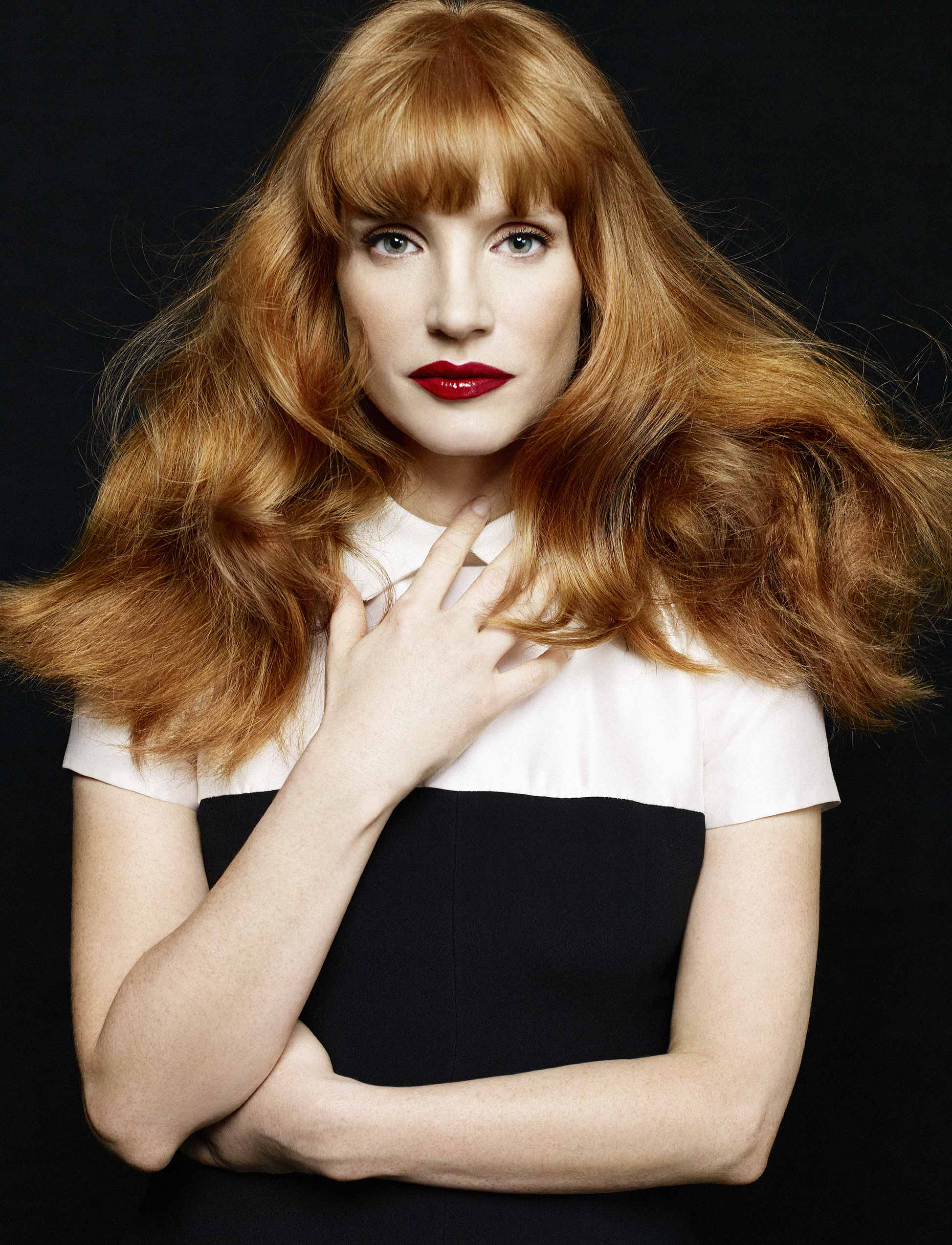 Jessica Chastain Portrait 2014 Interstellar