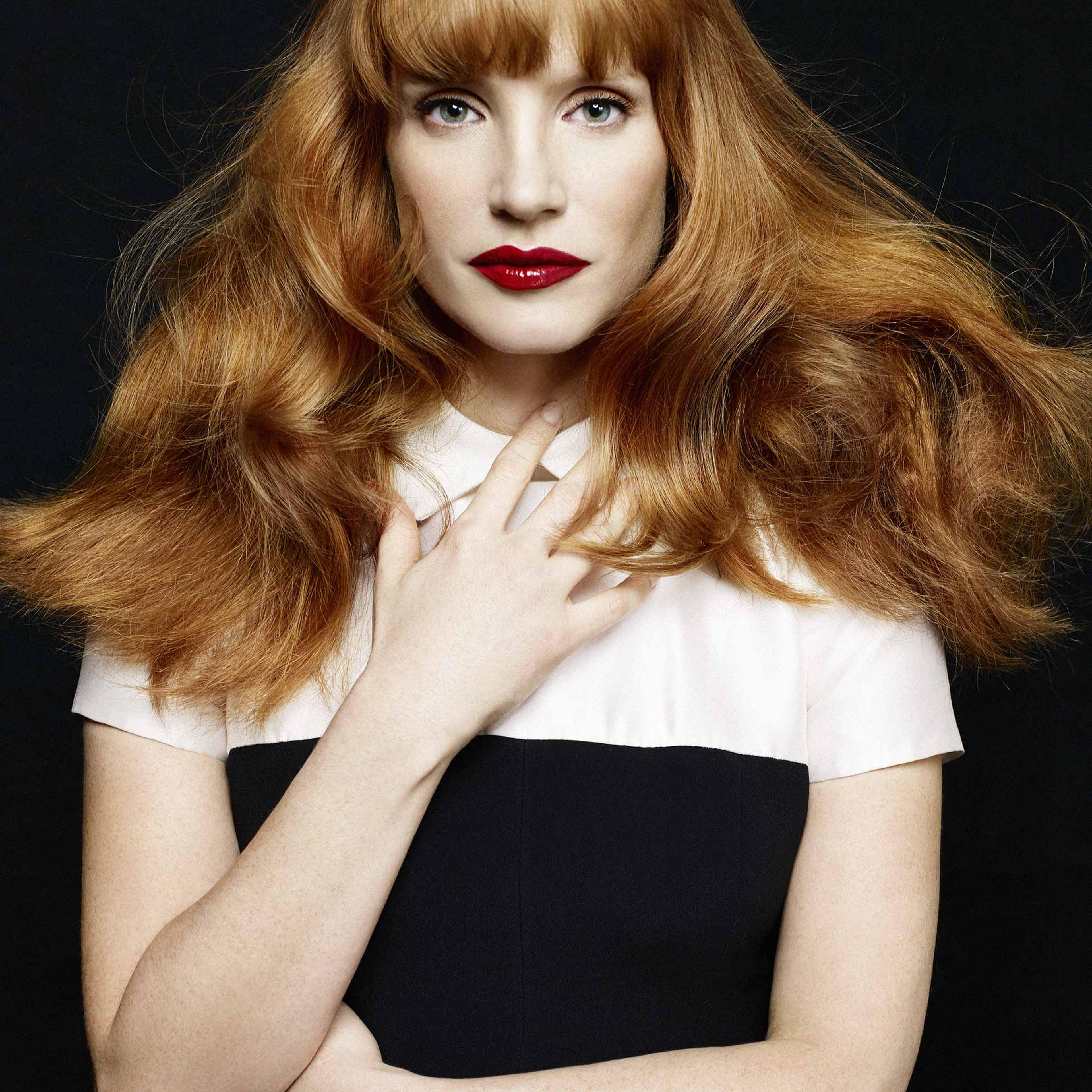 Jessica Chastain Portrait 2014 Interstellar