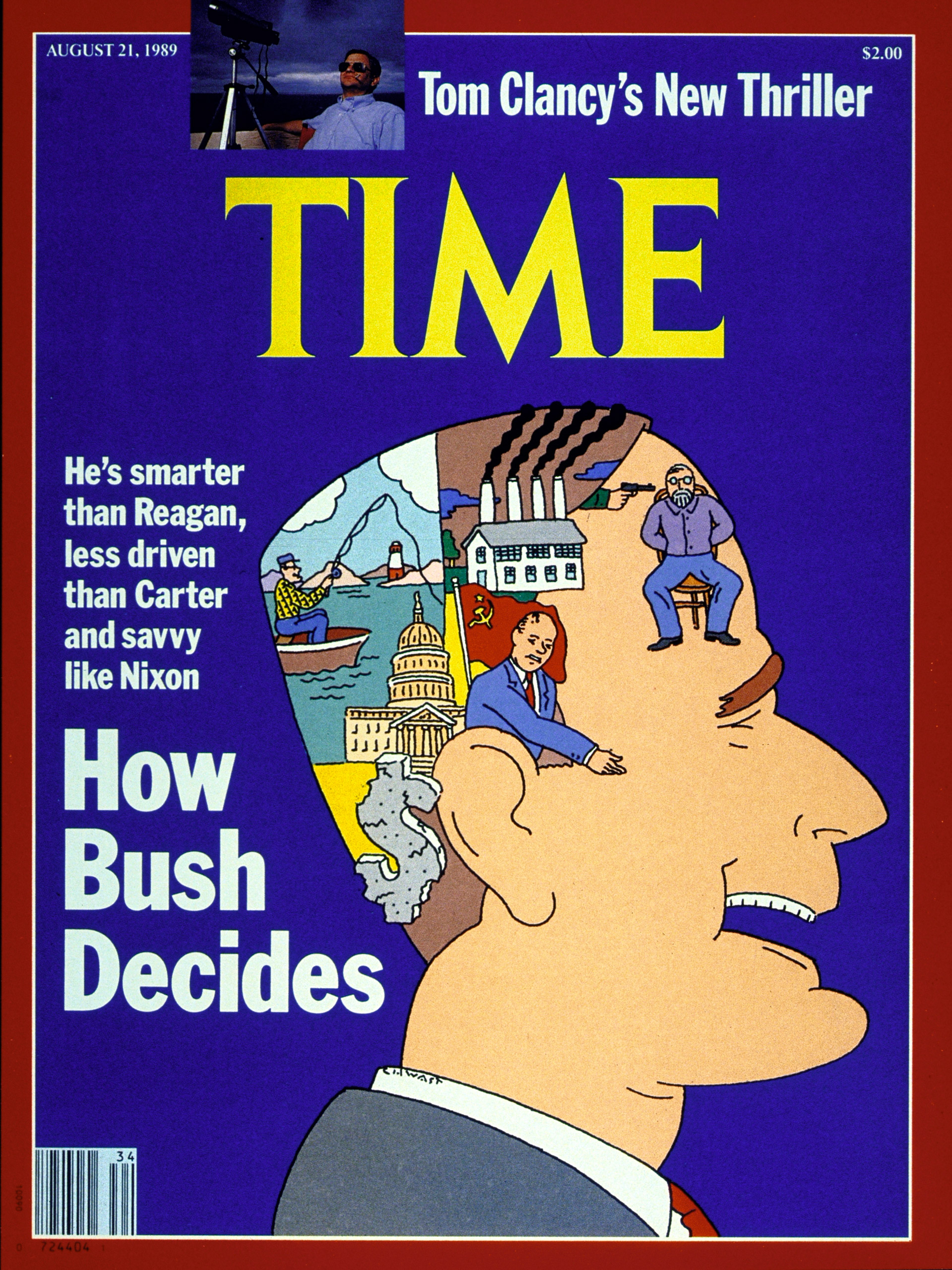 See President George H.W. Bush on the Cover of TIME Magazine