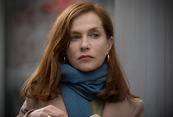 Isabelle Huppert in Elle.