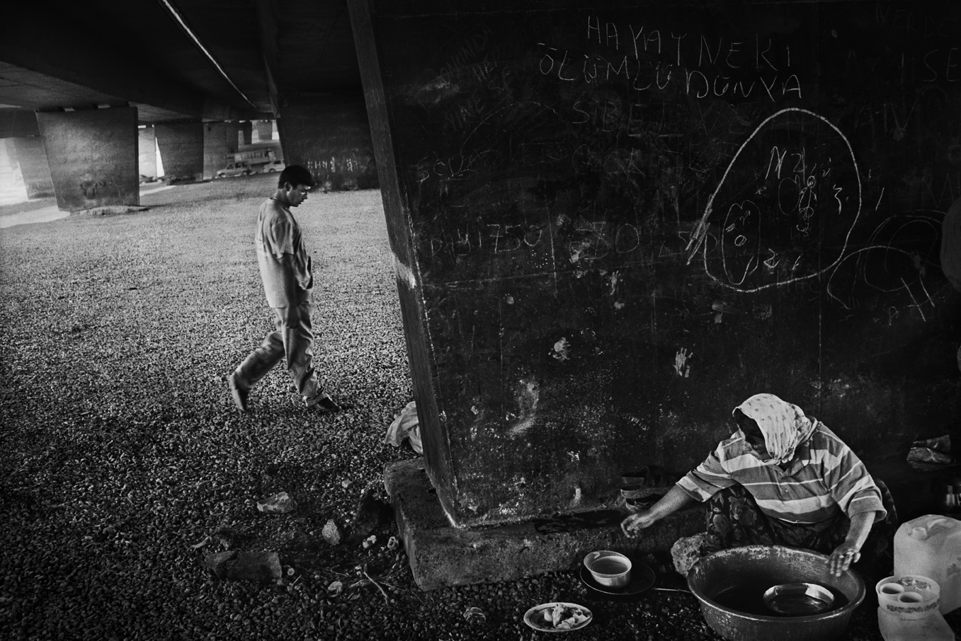 After first meeting the homeless Kaplan family under a bridge in Istanbul in 2002, photographer Stefan Bladh has continued documenting their hardships for the last nine years. 