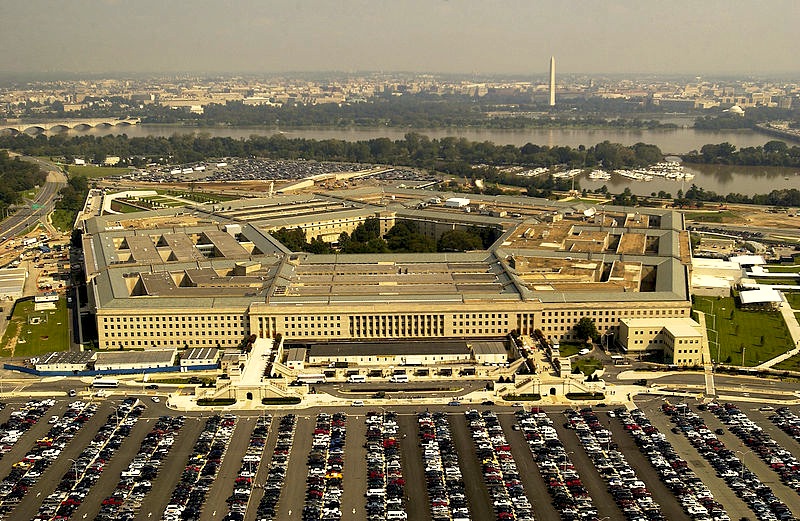 The Pentagon, headquarters of the Department of Defense since 1943.