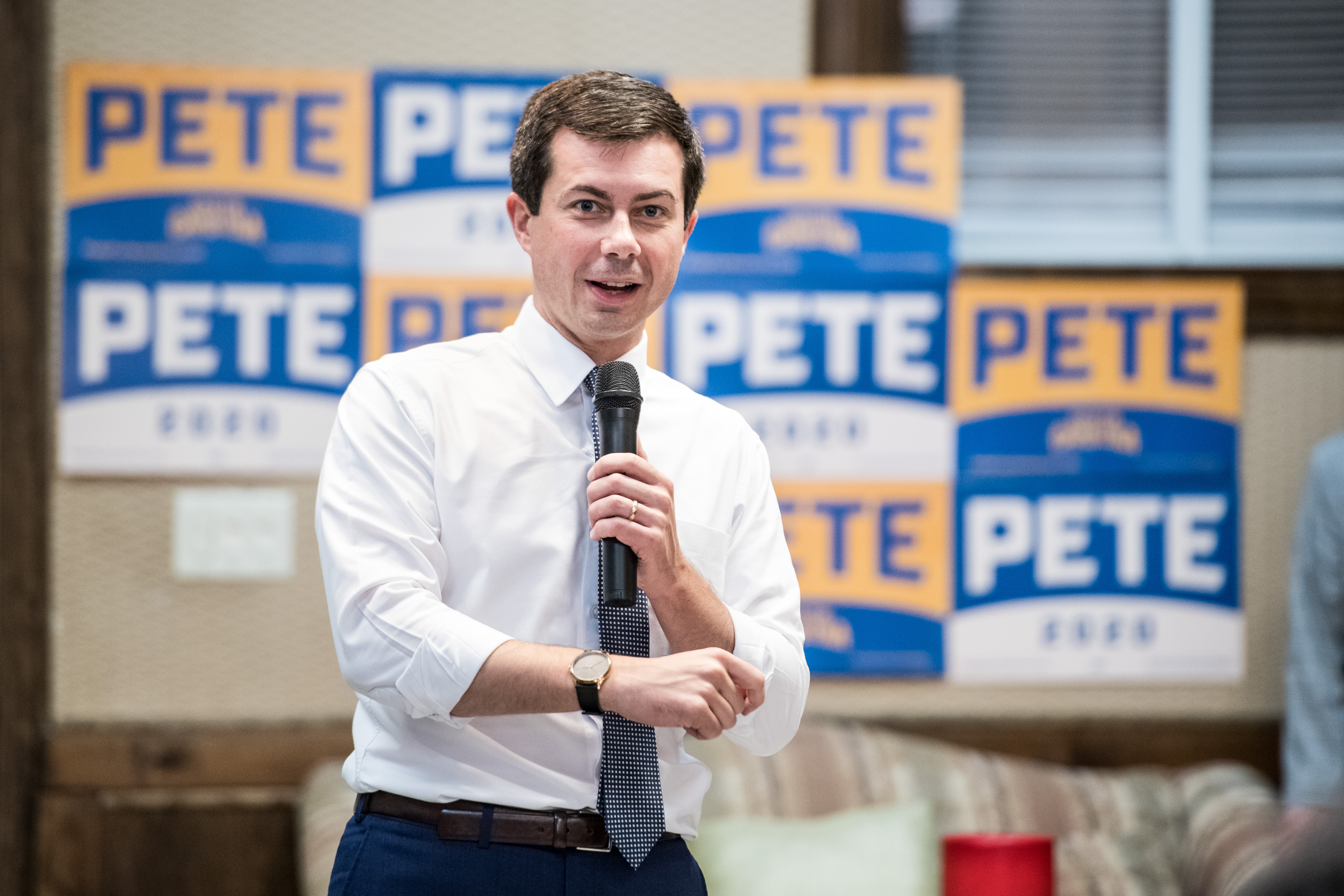 Presidential Candidate Pete Buttigieg Campaigns In South Carolina