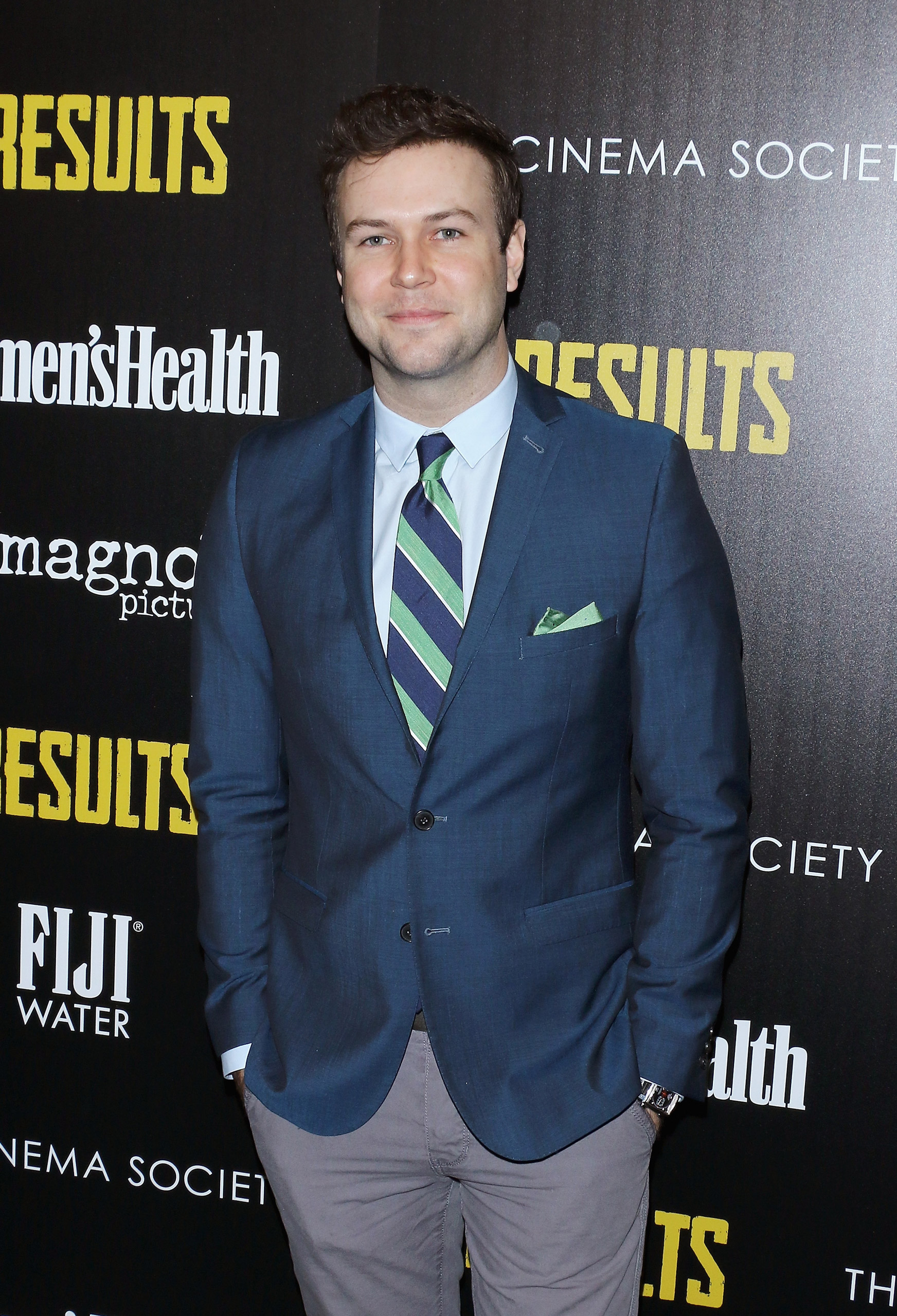 NEW YORK, NY - MAY 27: Actor Taran Killam attends Magnolia Pictures' "Results" premiere hosted by The Cinema Society with Women's Health and FIJI Water at Sunshine Landmark on May 27, 2015 in New York City. (Photo by Jim Spellman/WireImage)